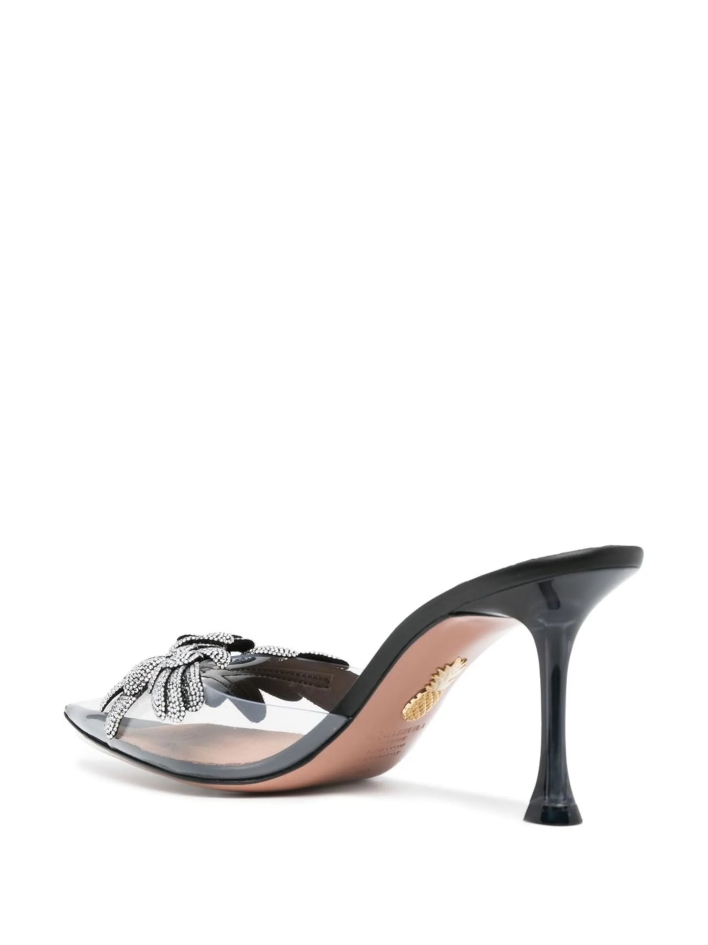 Galactic Flower 75mm pointed-toe mules