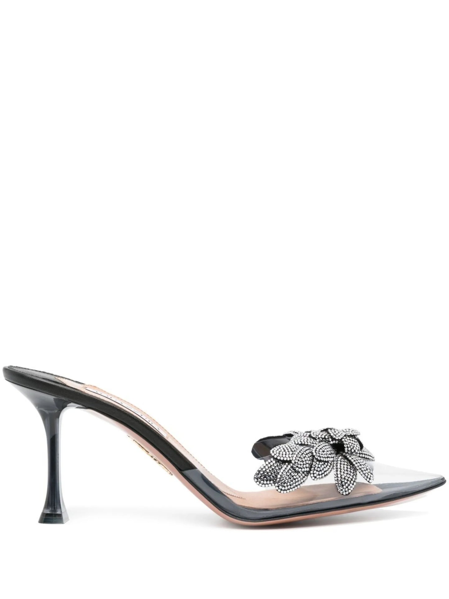 Galactic Flower 75mm pointed-toe mules