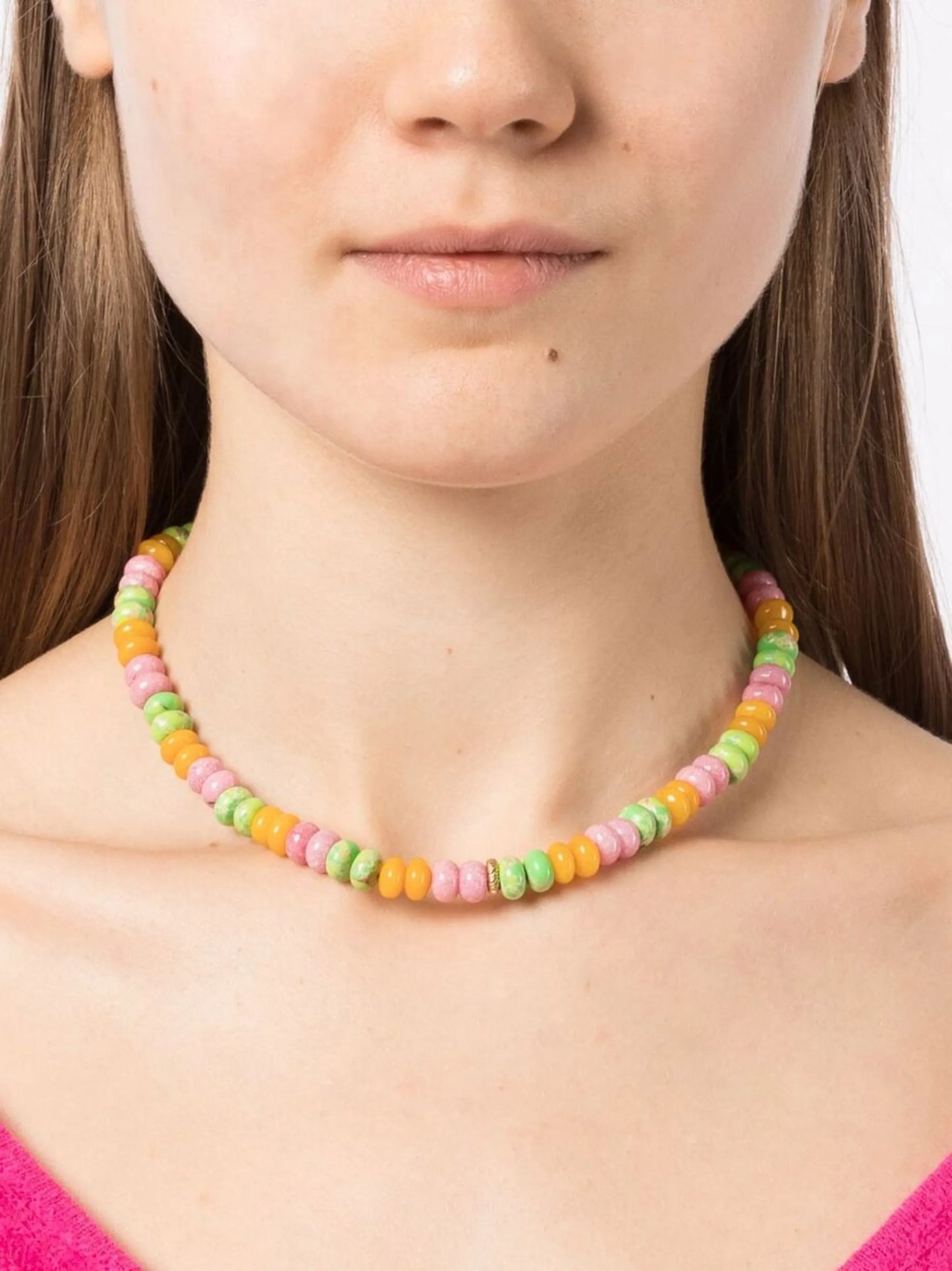 Paradiso Wild Lime bead necklace