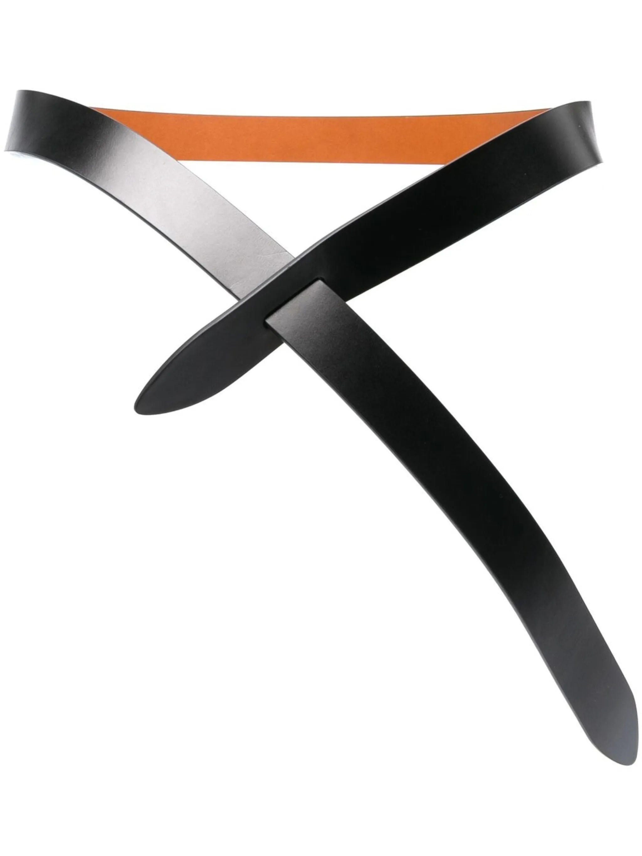 leather knot belt