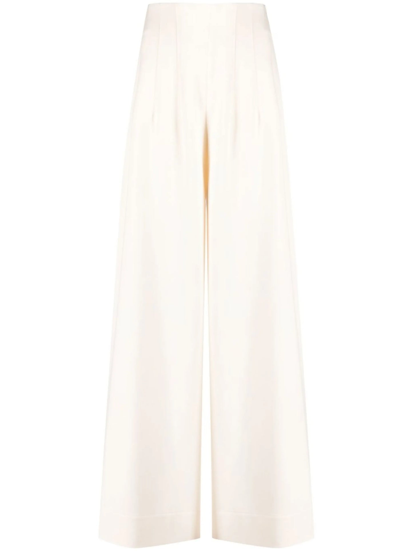 Caleb high-waisted wide-leg trousers