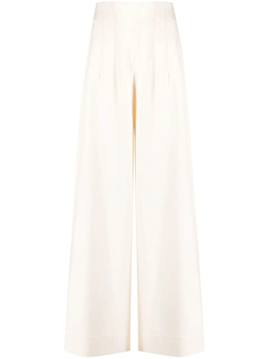 Caleb high-waisted wide-leg trousers