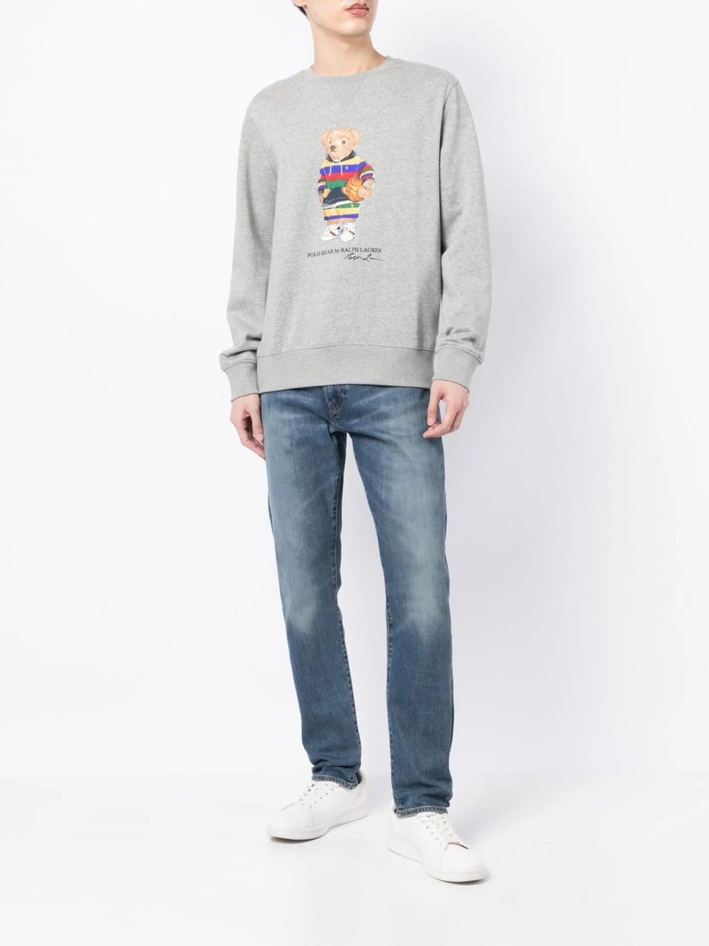 Polo Bear fleece sweatshirt