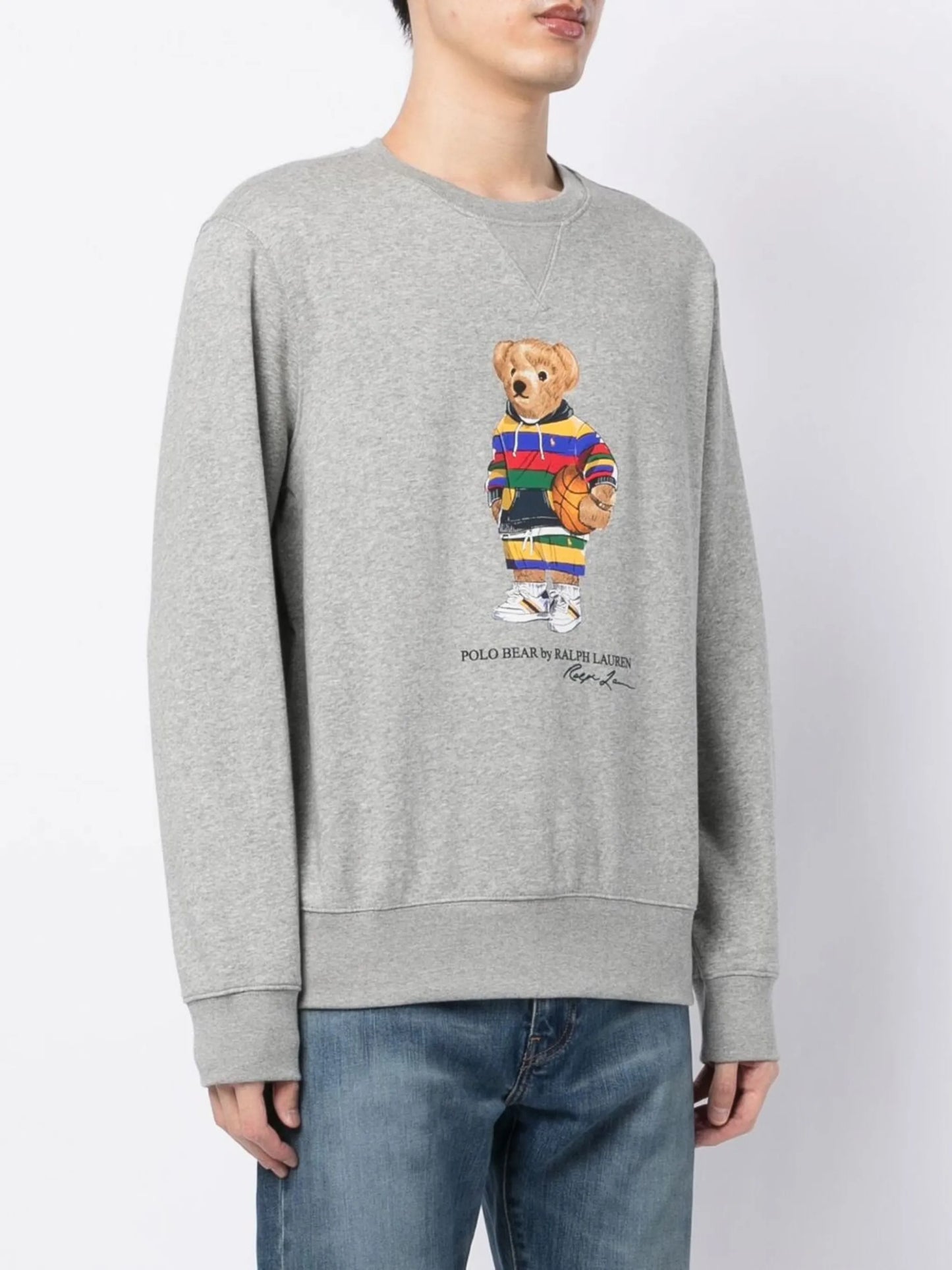 Polo Bear fleece sweatshirt