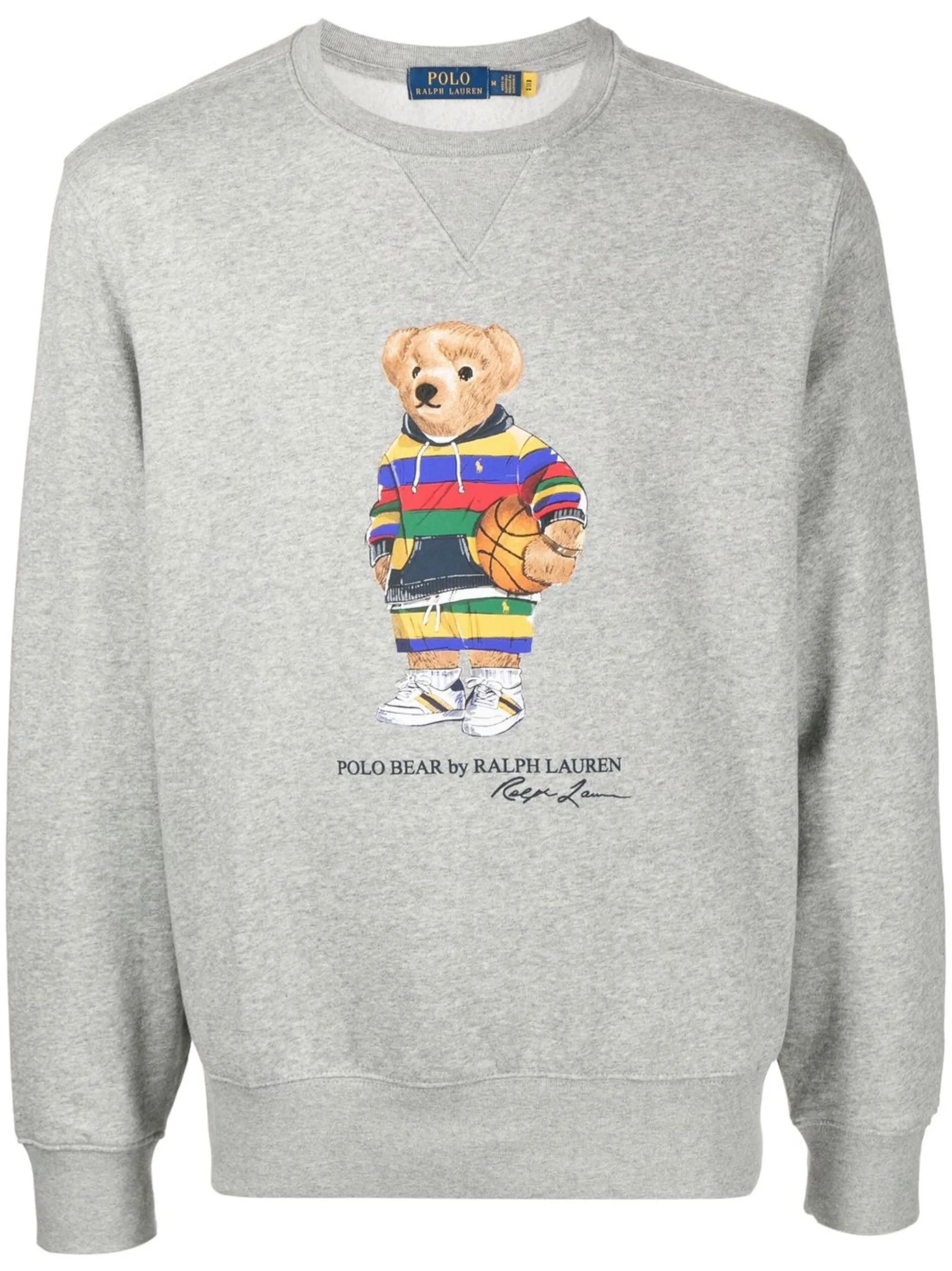 Polo Bear fleece sweatshirt