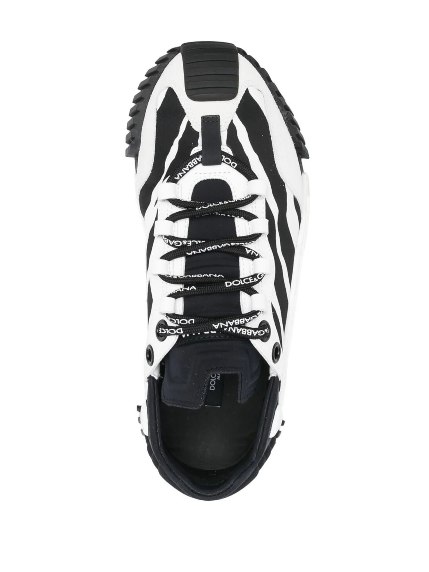panelled lace-up sneakers