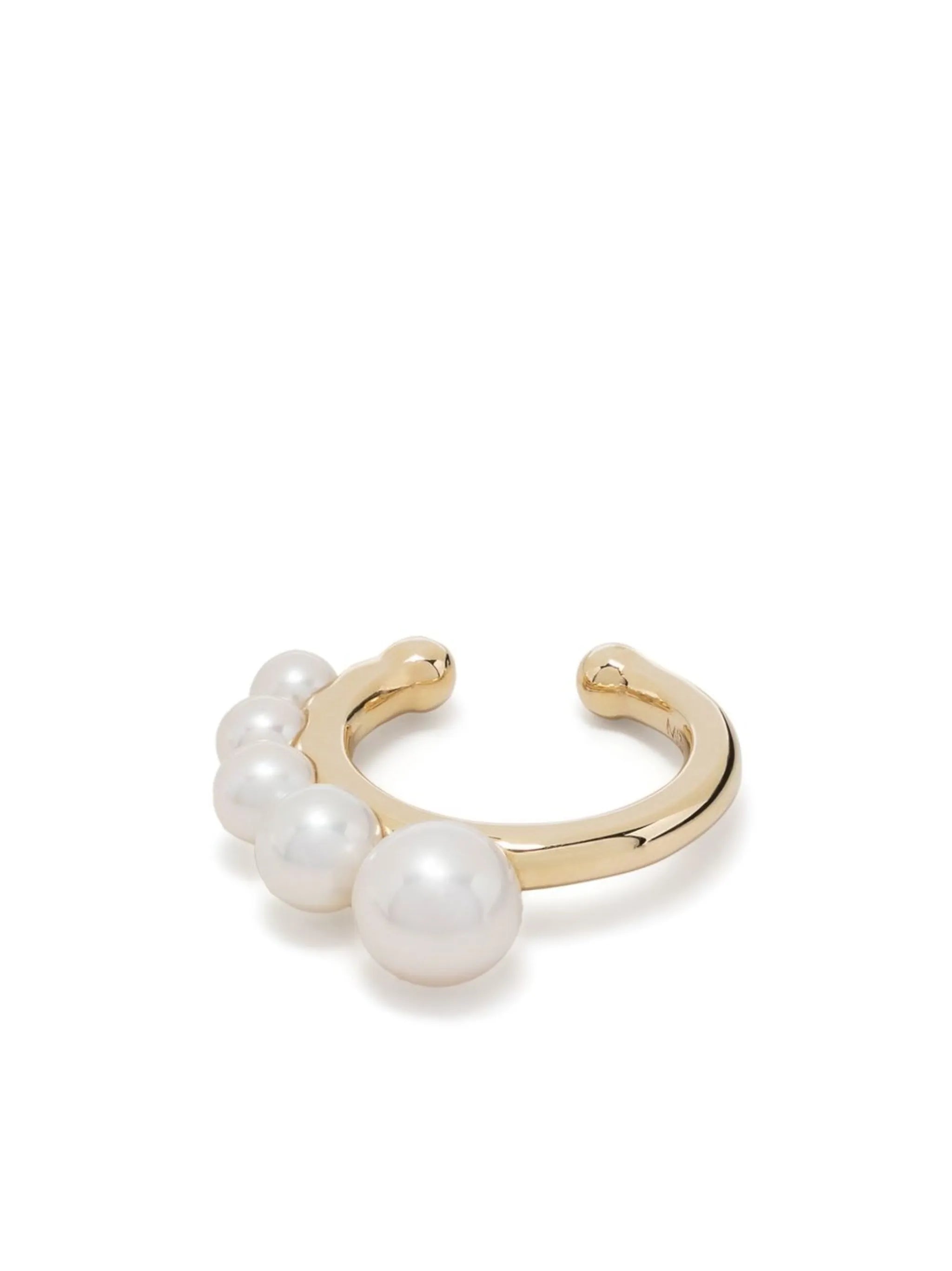 14kt yellow gold Sea of Beauty pearl ear cuff