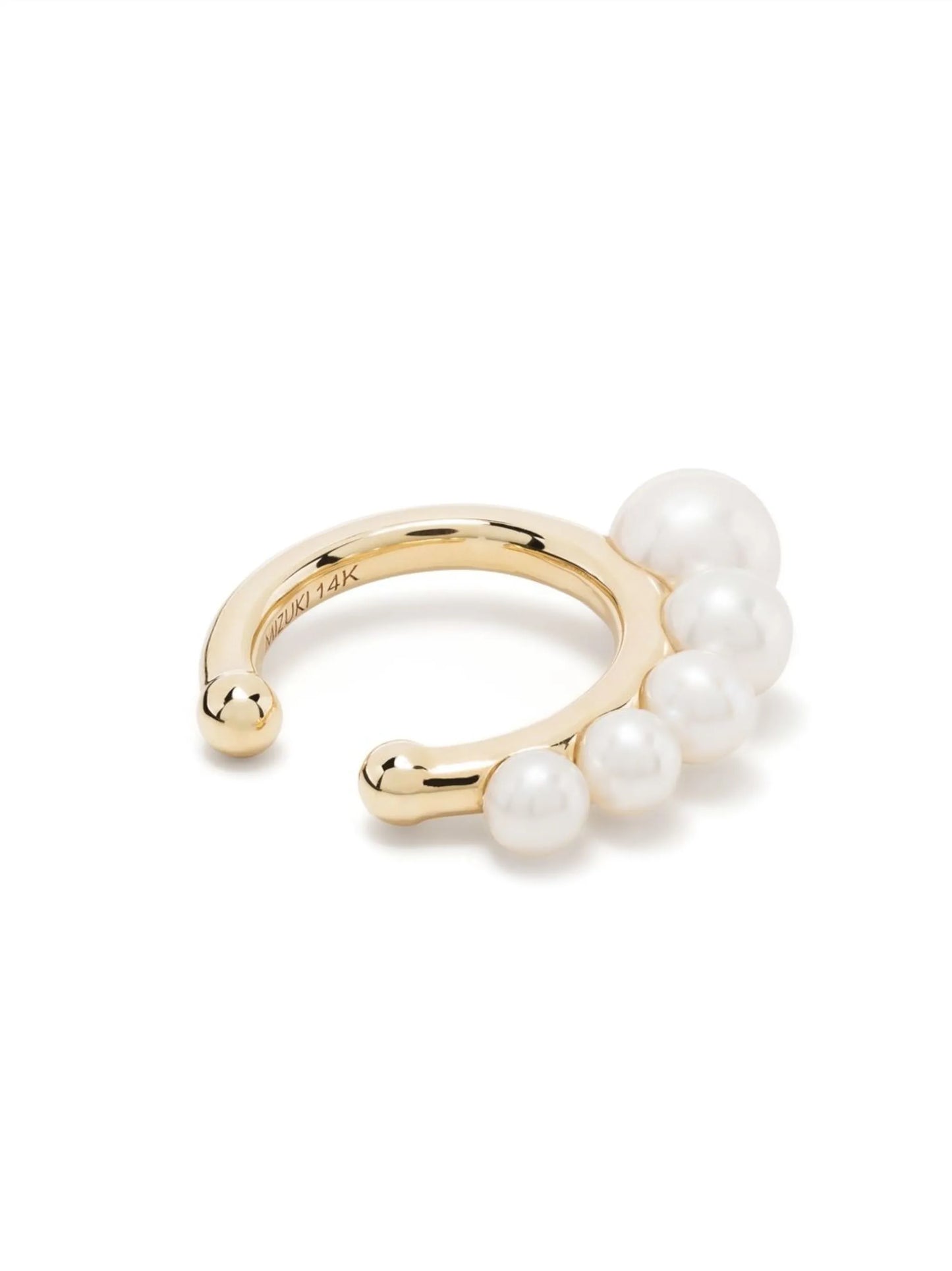14kt yellow gold Sea of Beauty pearl ear cuff