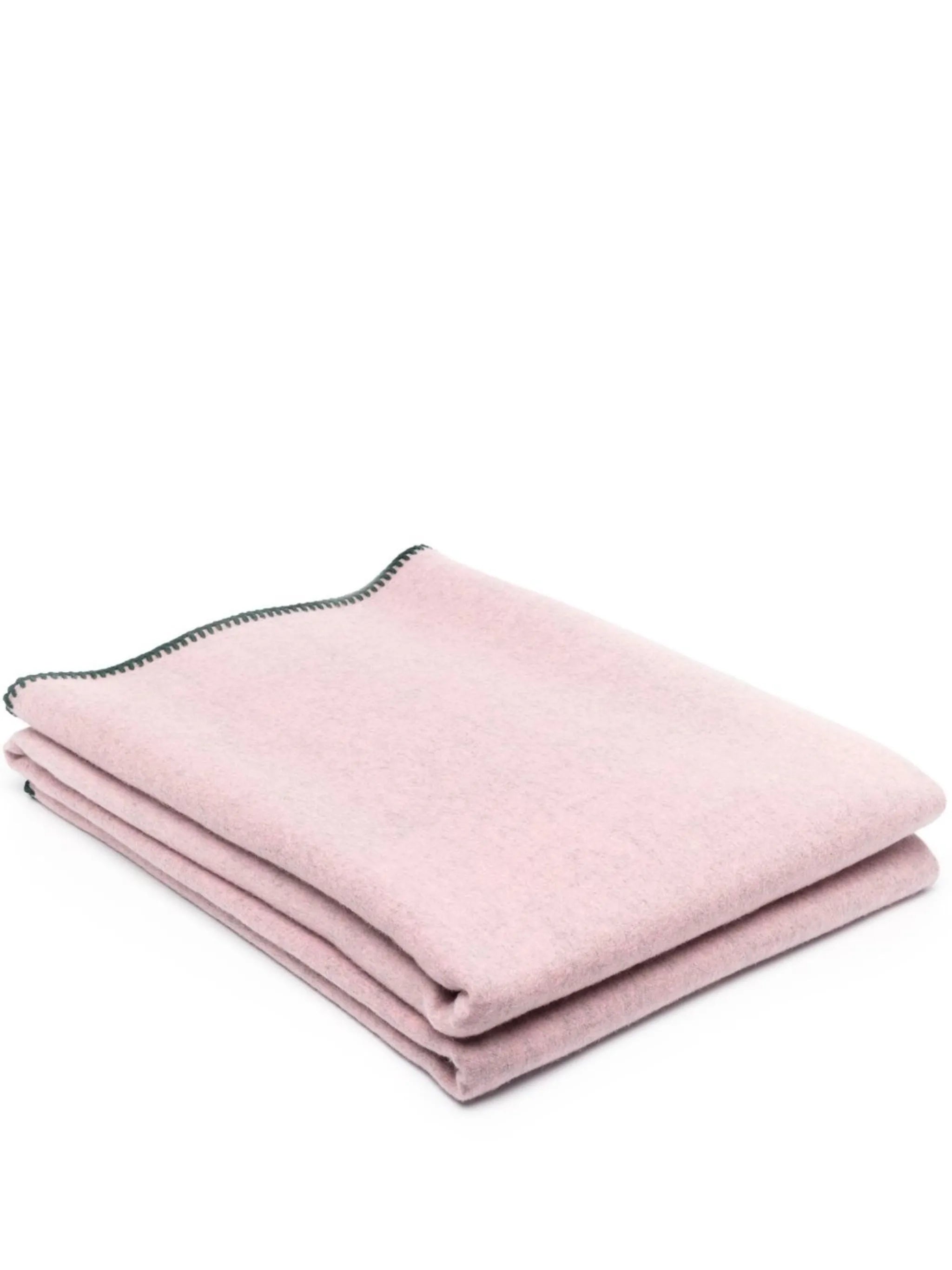 x Raf Simons logo-print throw