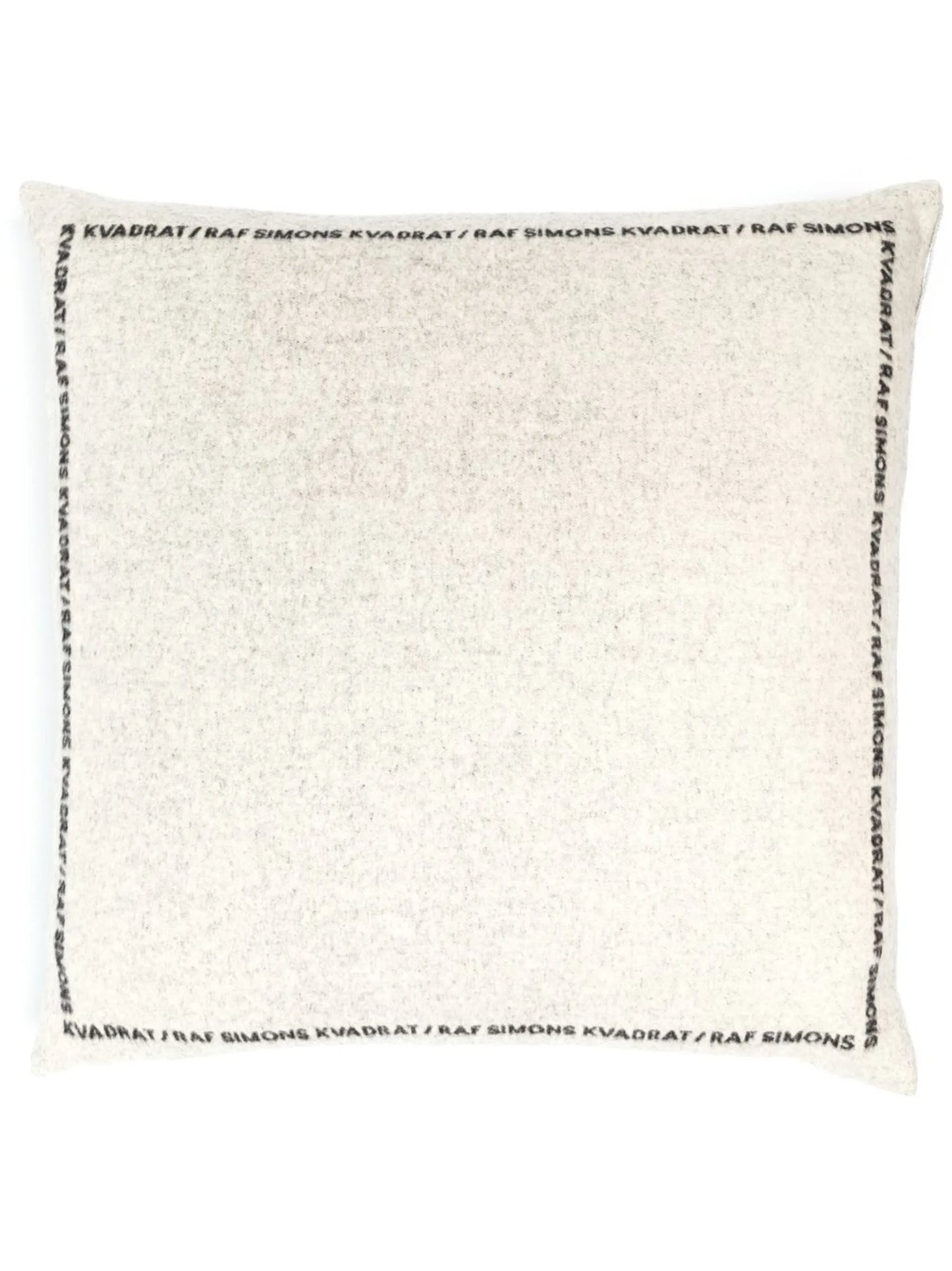 x Raf Simons wool cushion