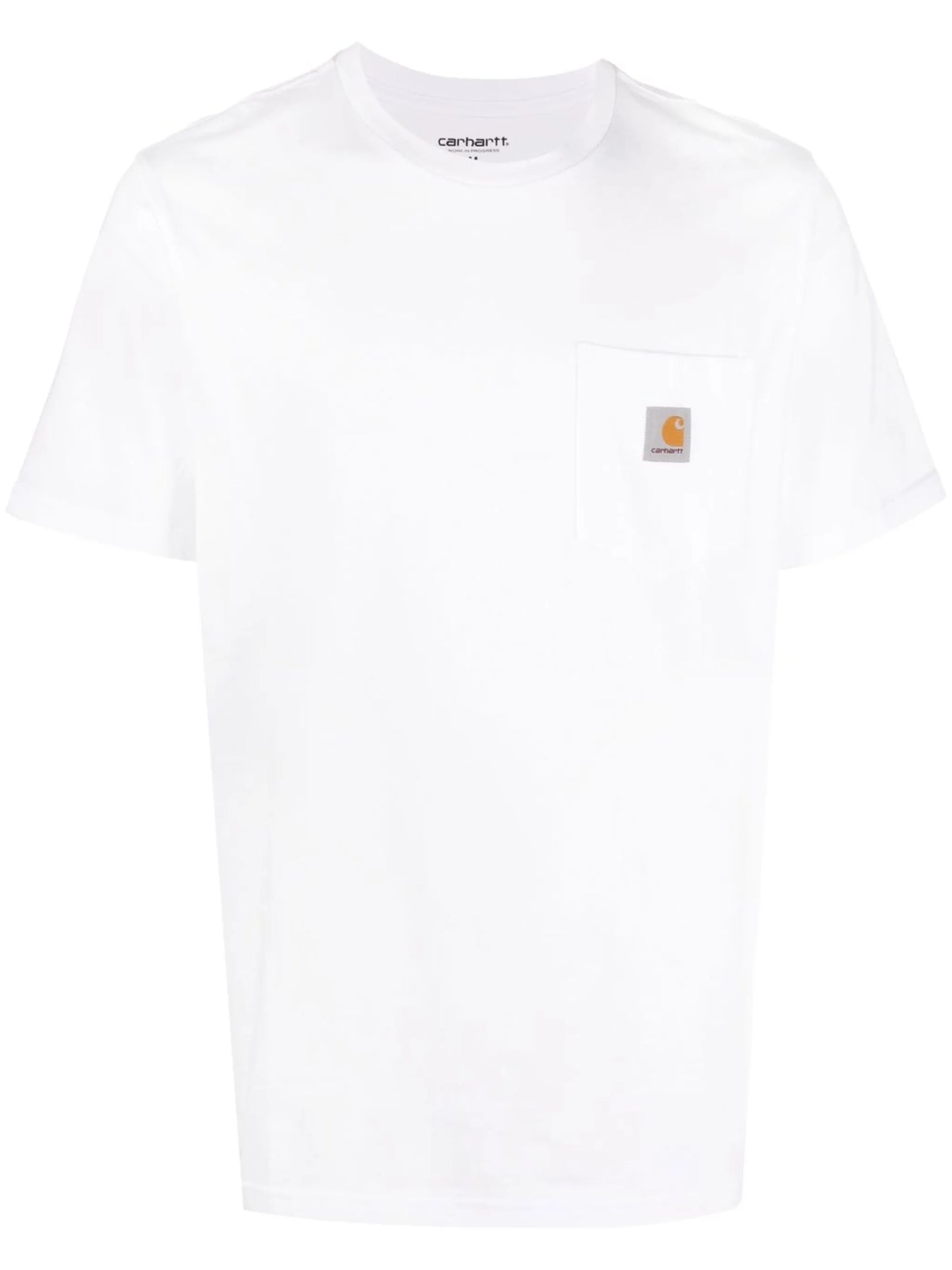 logo-patch cotton T-shirt