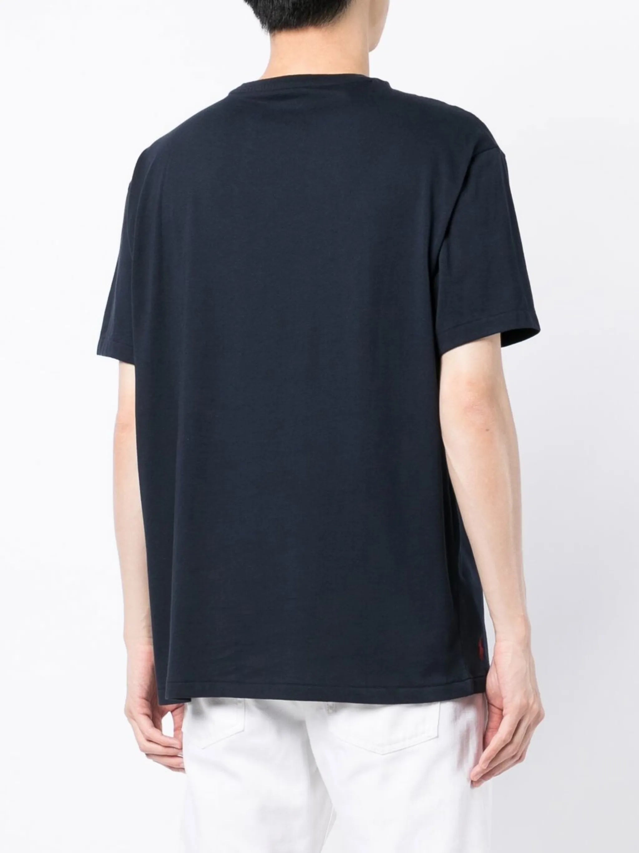 paisley logo-print T-shirt