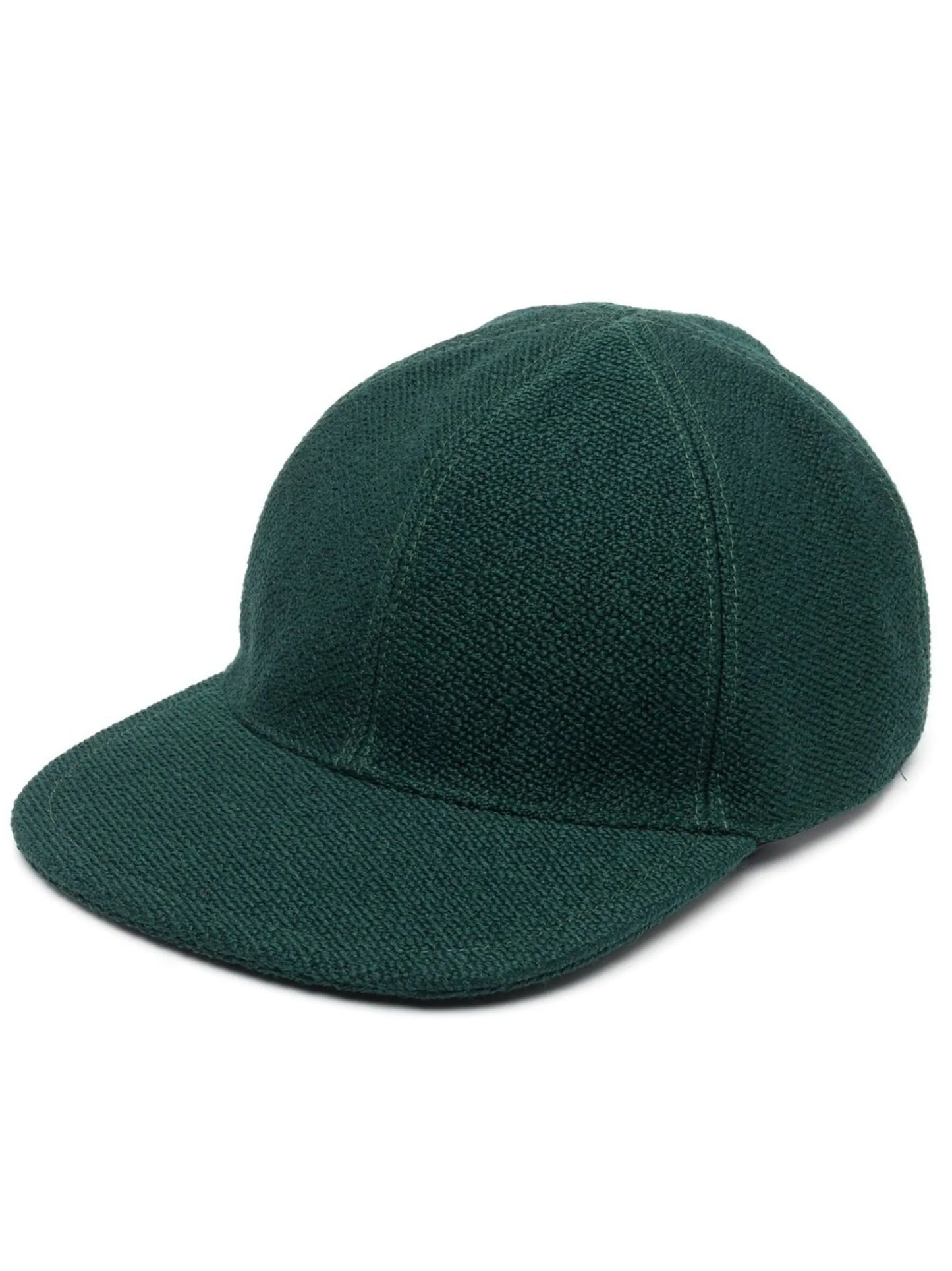 textured flat-peak cap