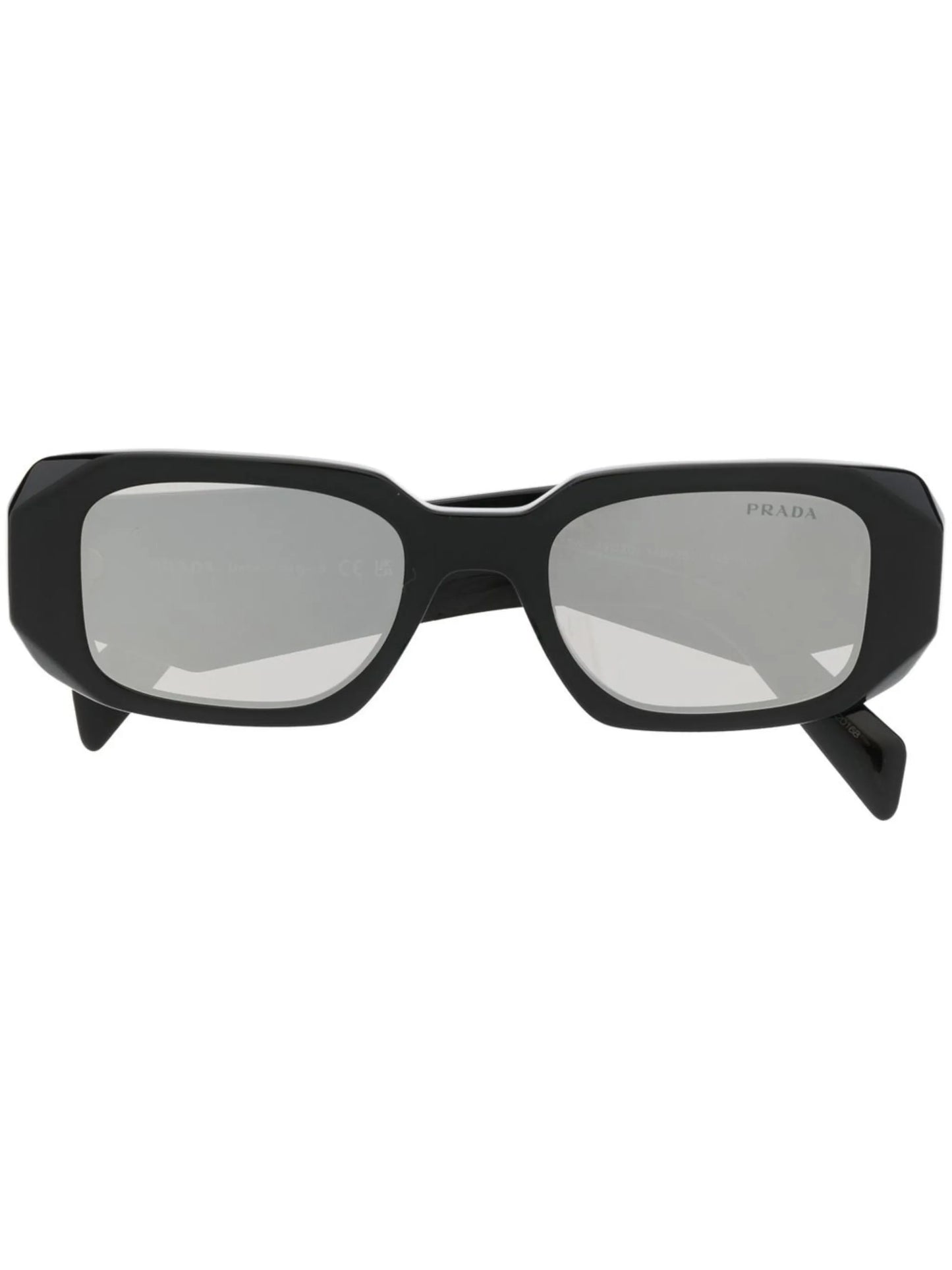 rectangular-frame logo sunglasses