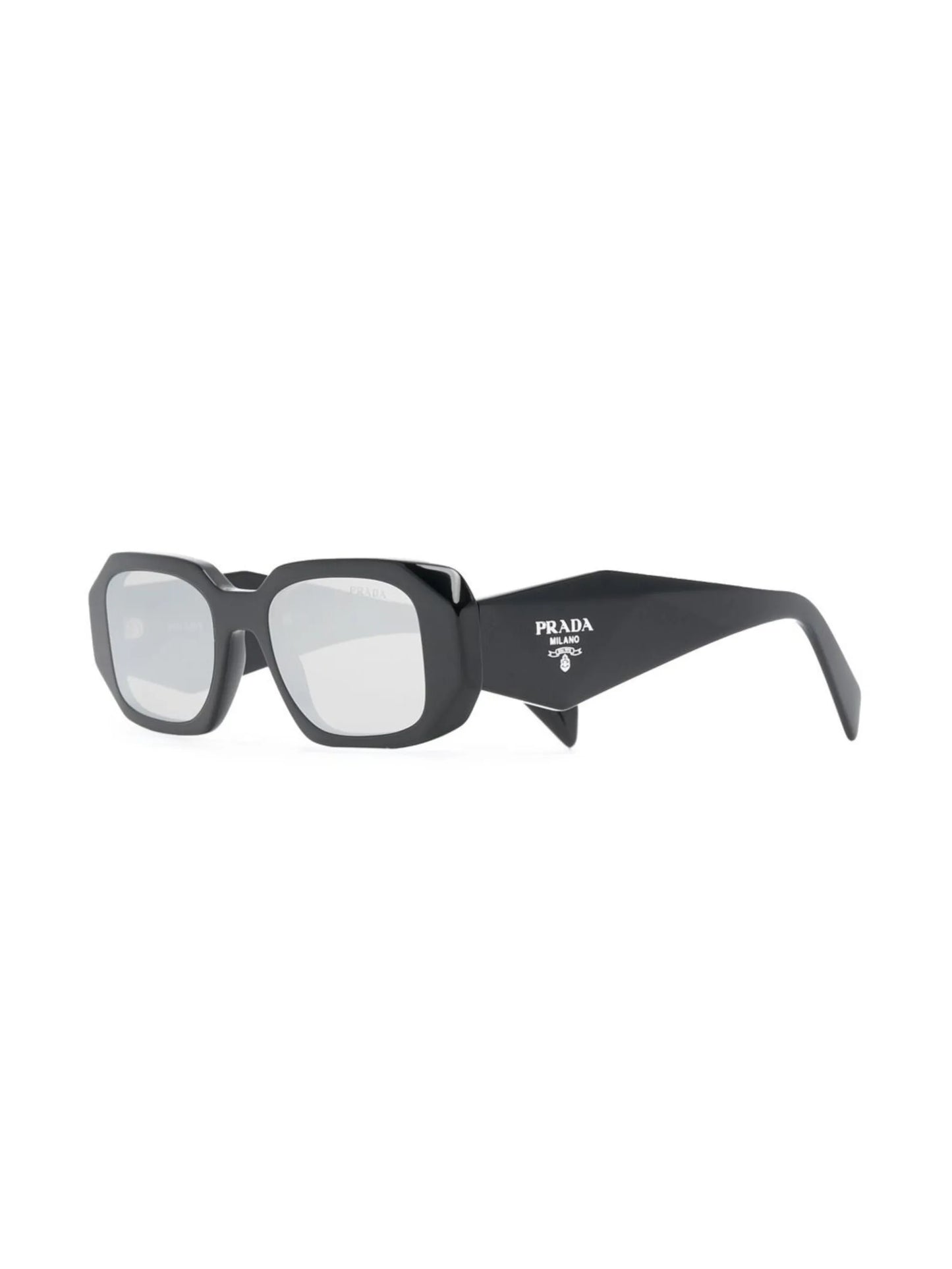 rectangular-frame logo sunglasses
