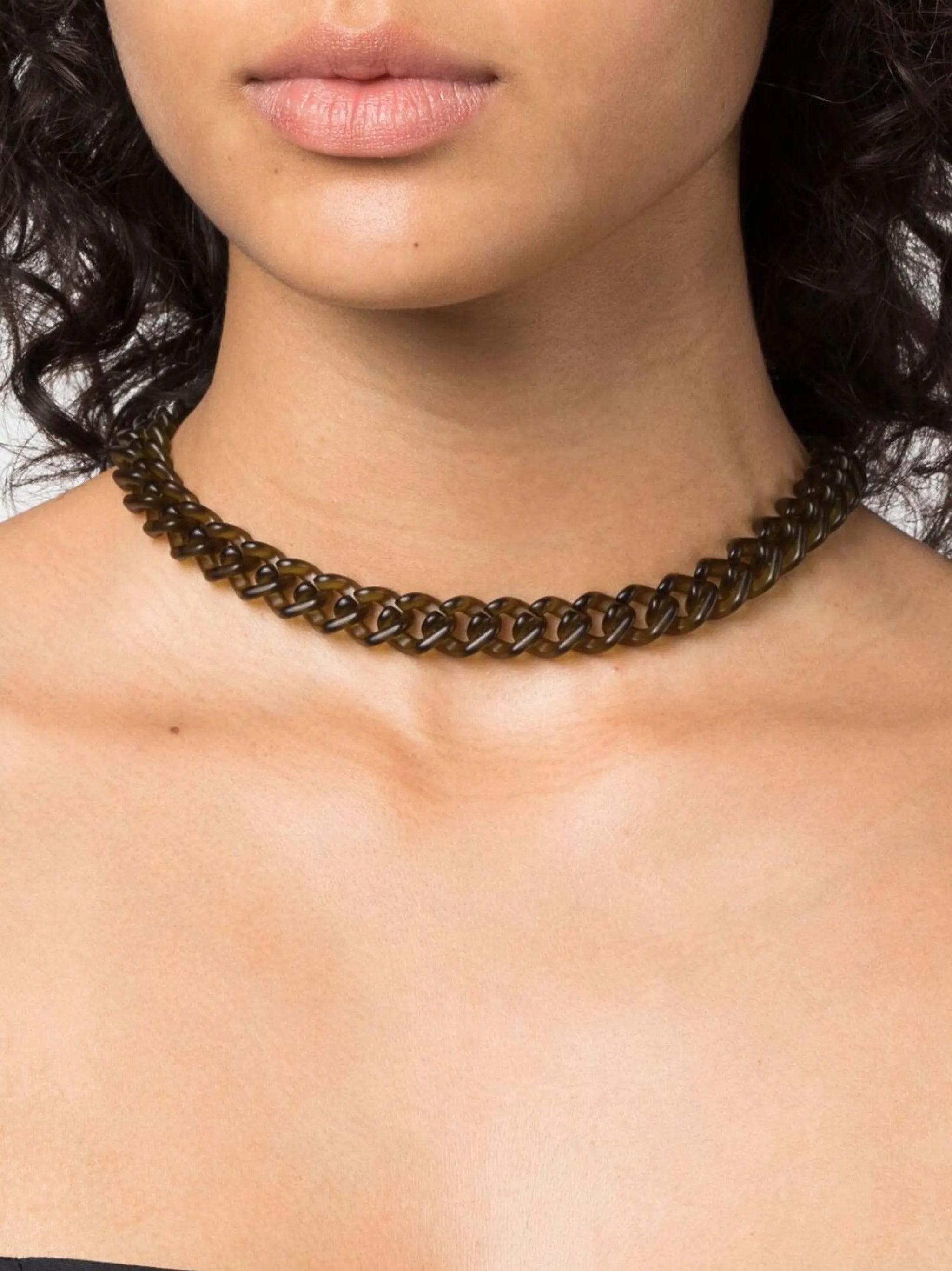 seat-belt choker necklace