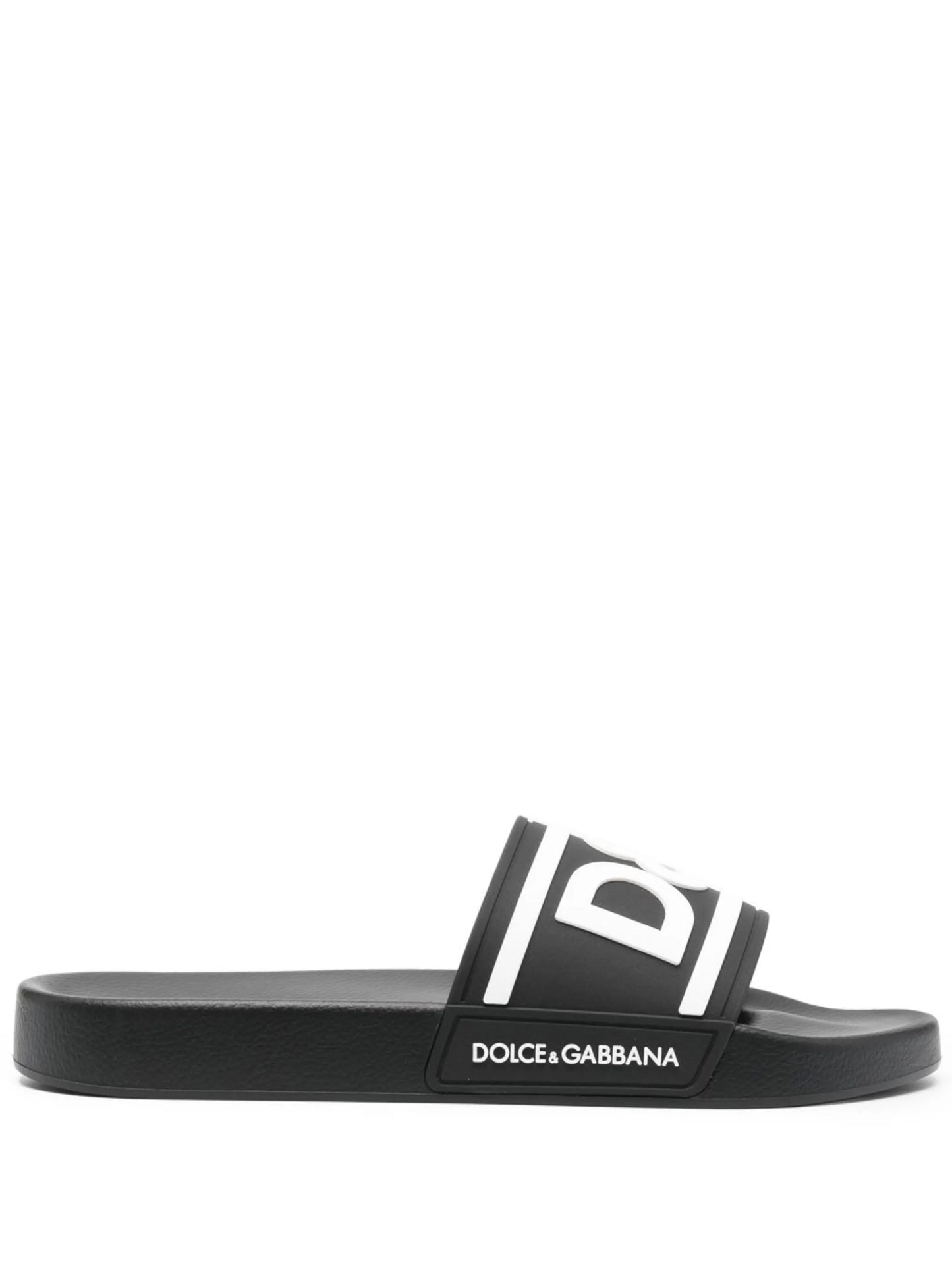 logo-print beach sliders