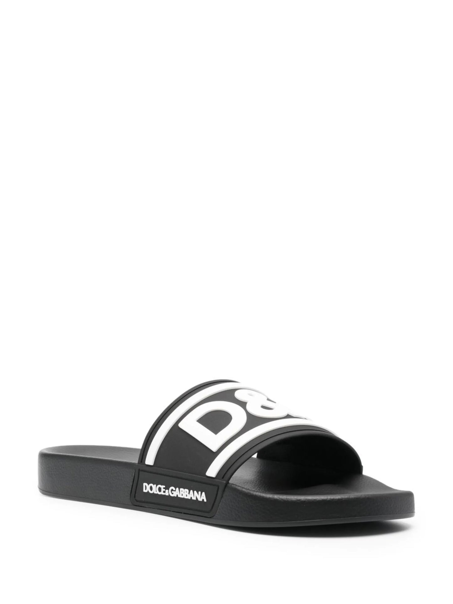 logo-print beach sliders