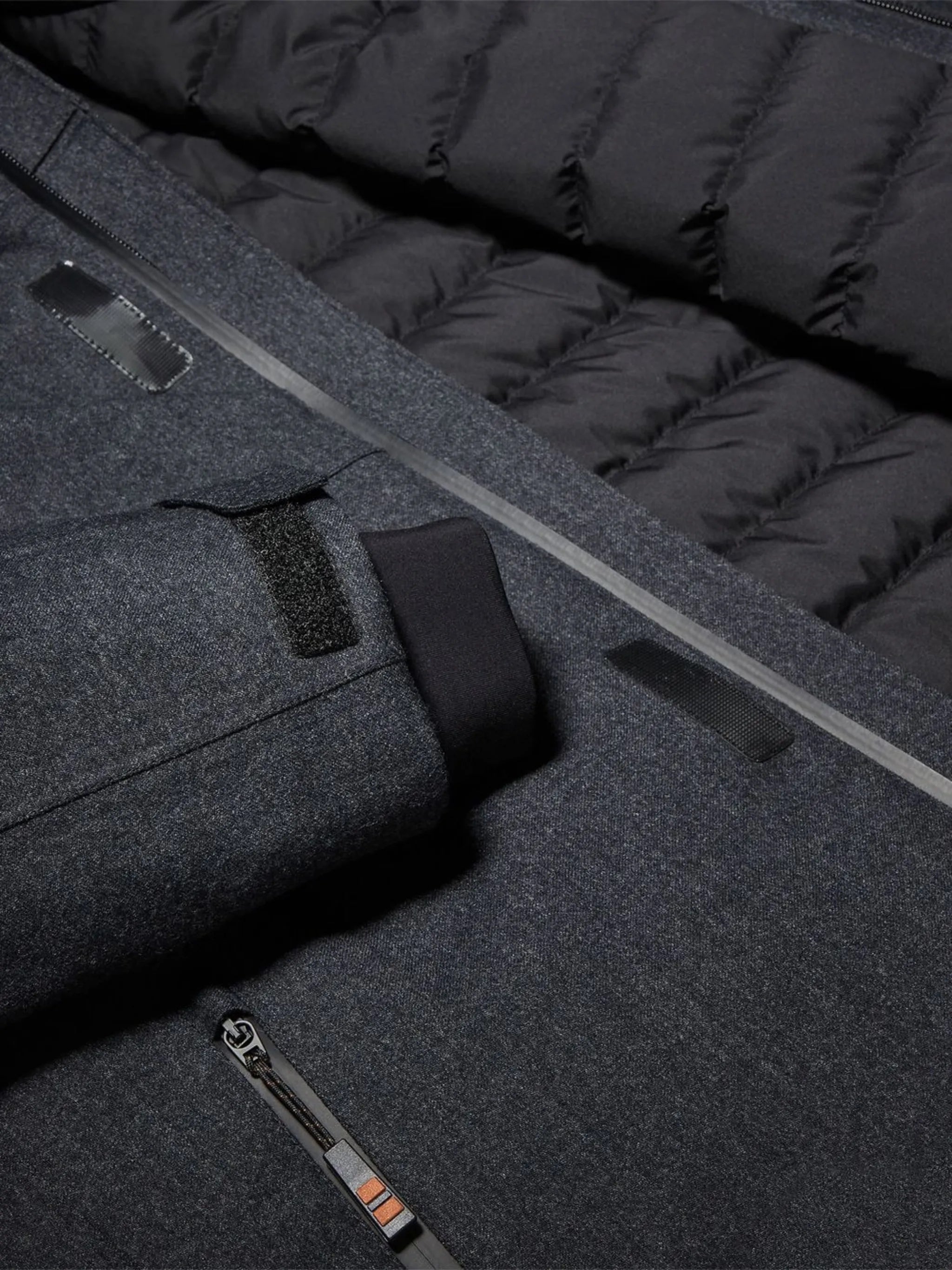 Techmerino™ three-layer ski jacket