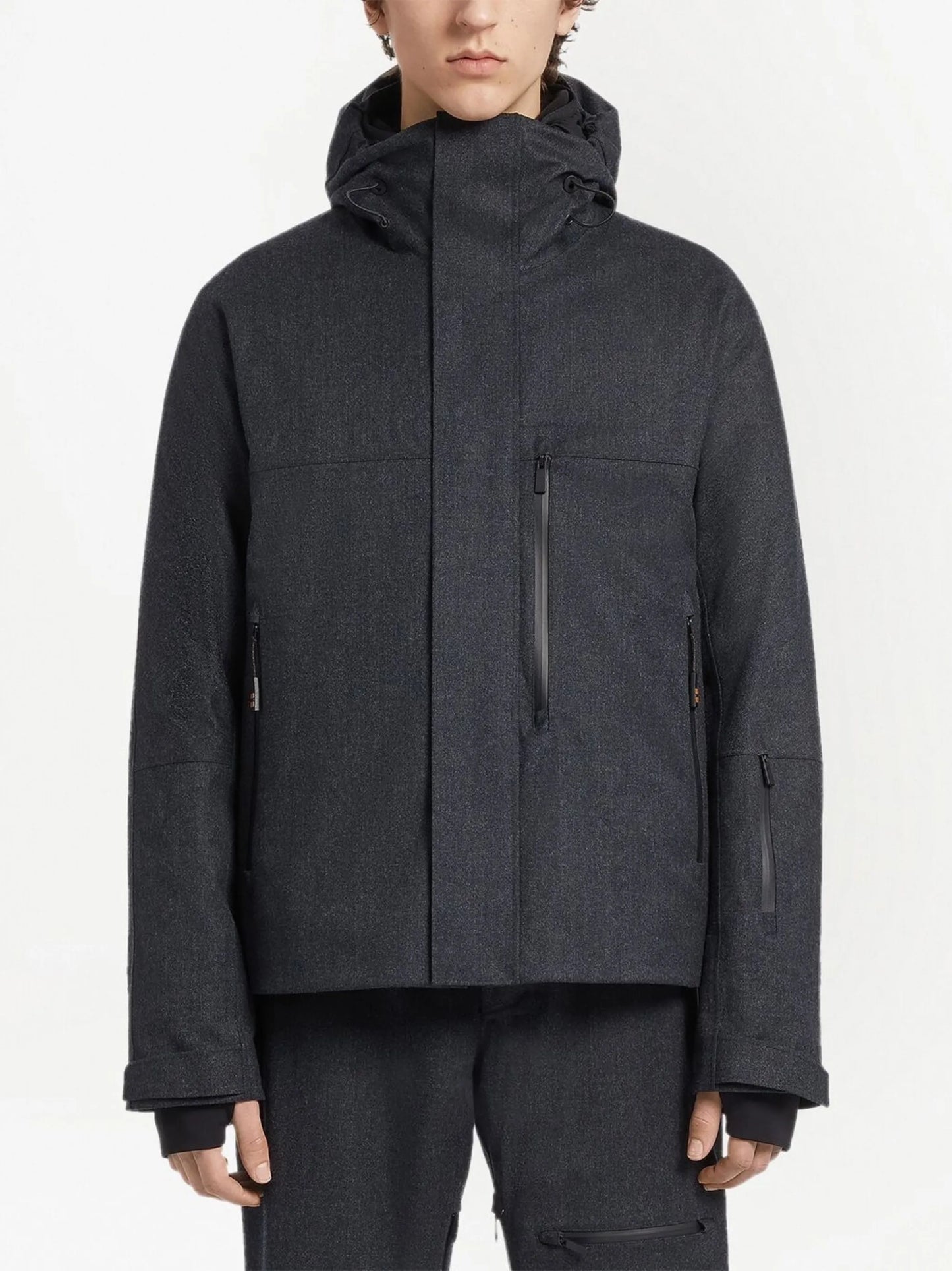 Techmerino™ three-layer ski jacket