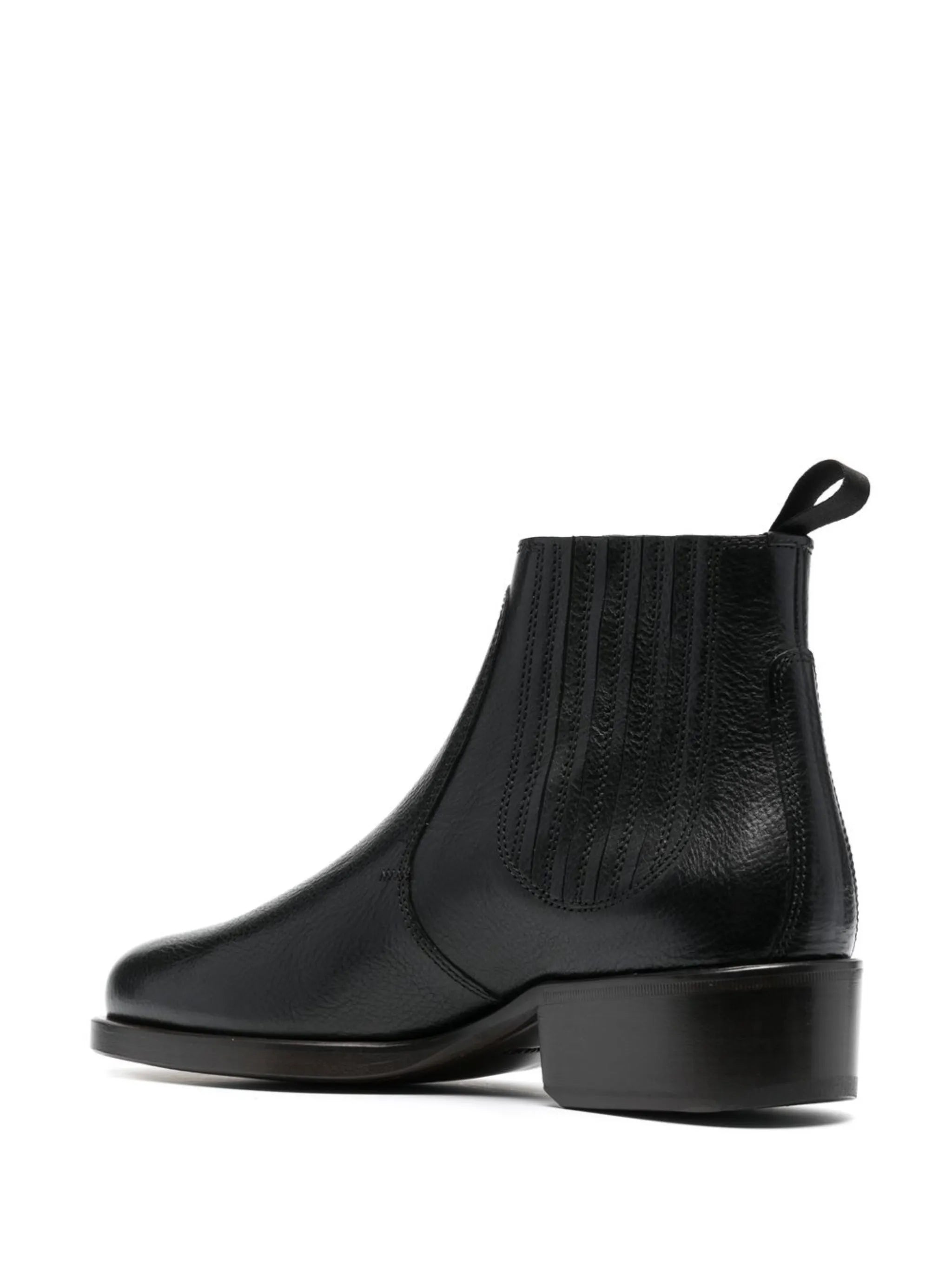 pull-on ankle boots