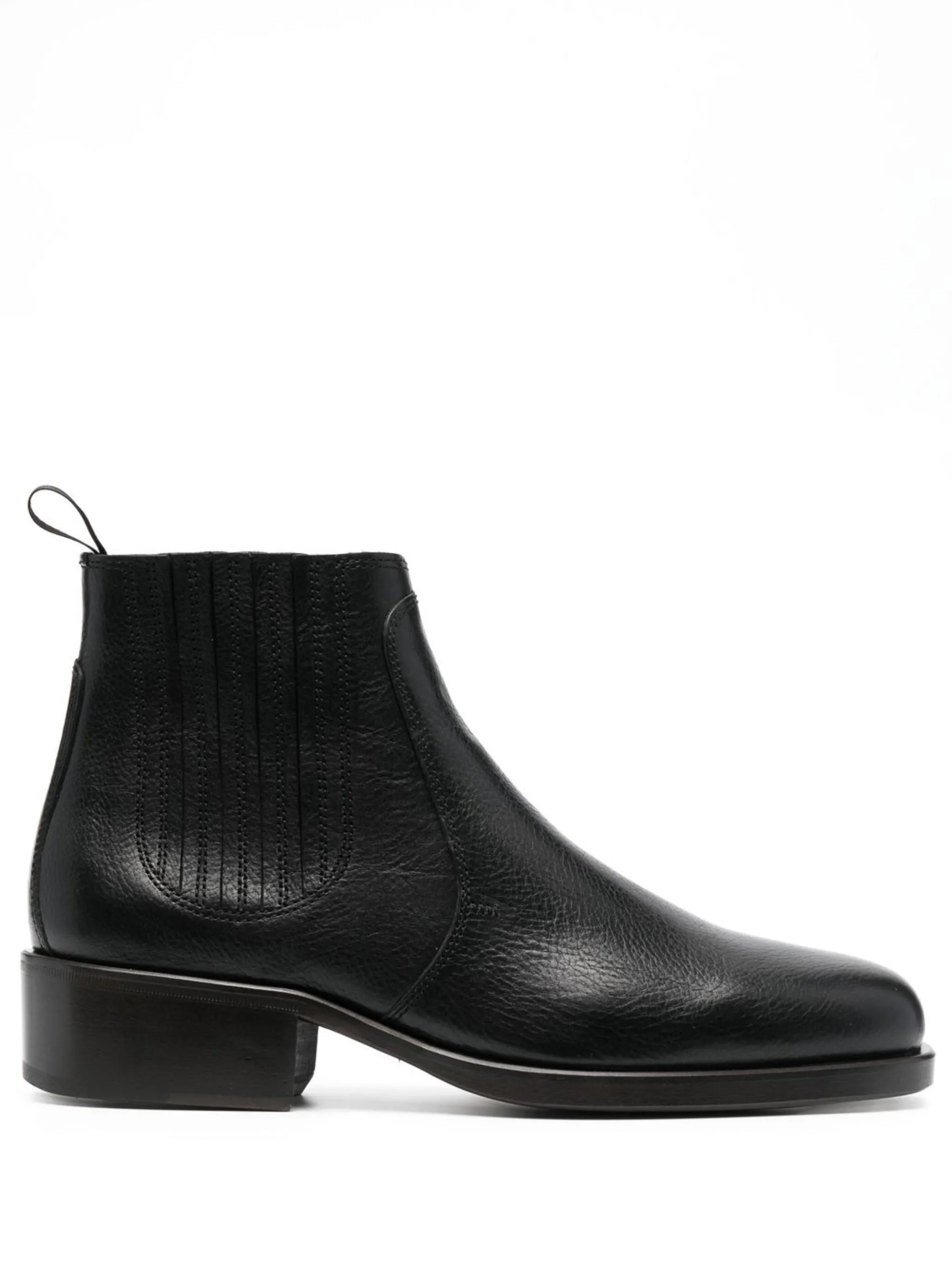 pull-on ankle boots