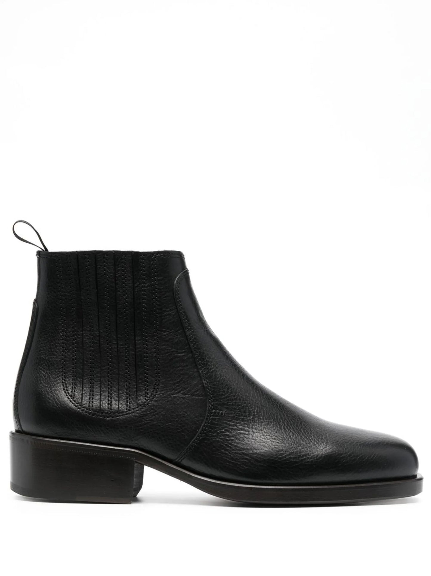 pull-on ankle boots