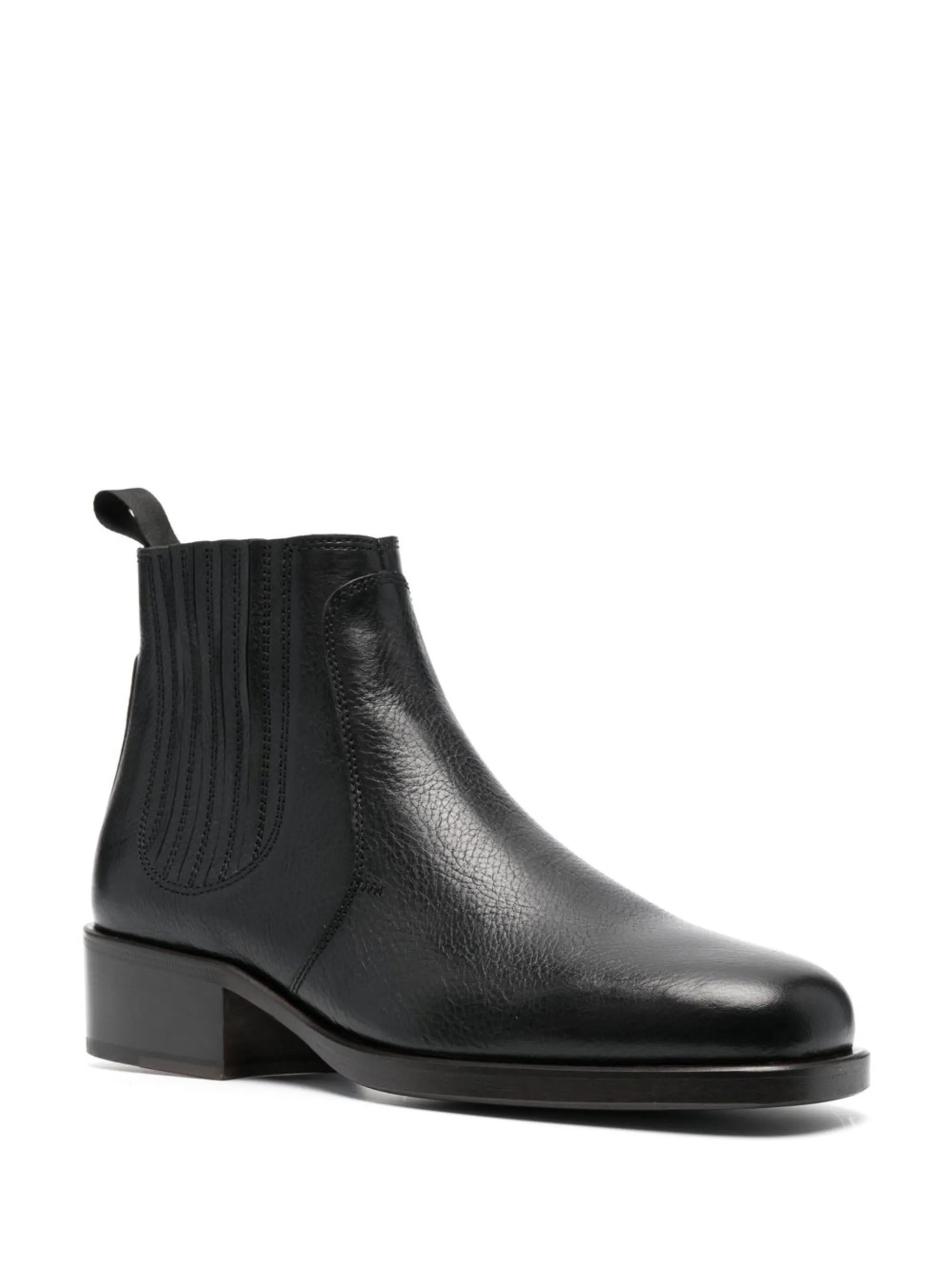pull-on ankle boots