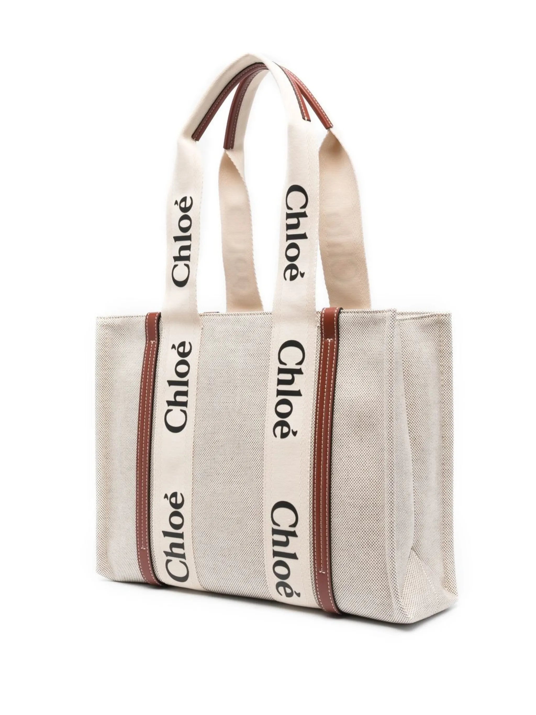 Woody logo-print tote bag