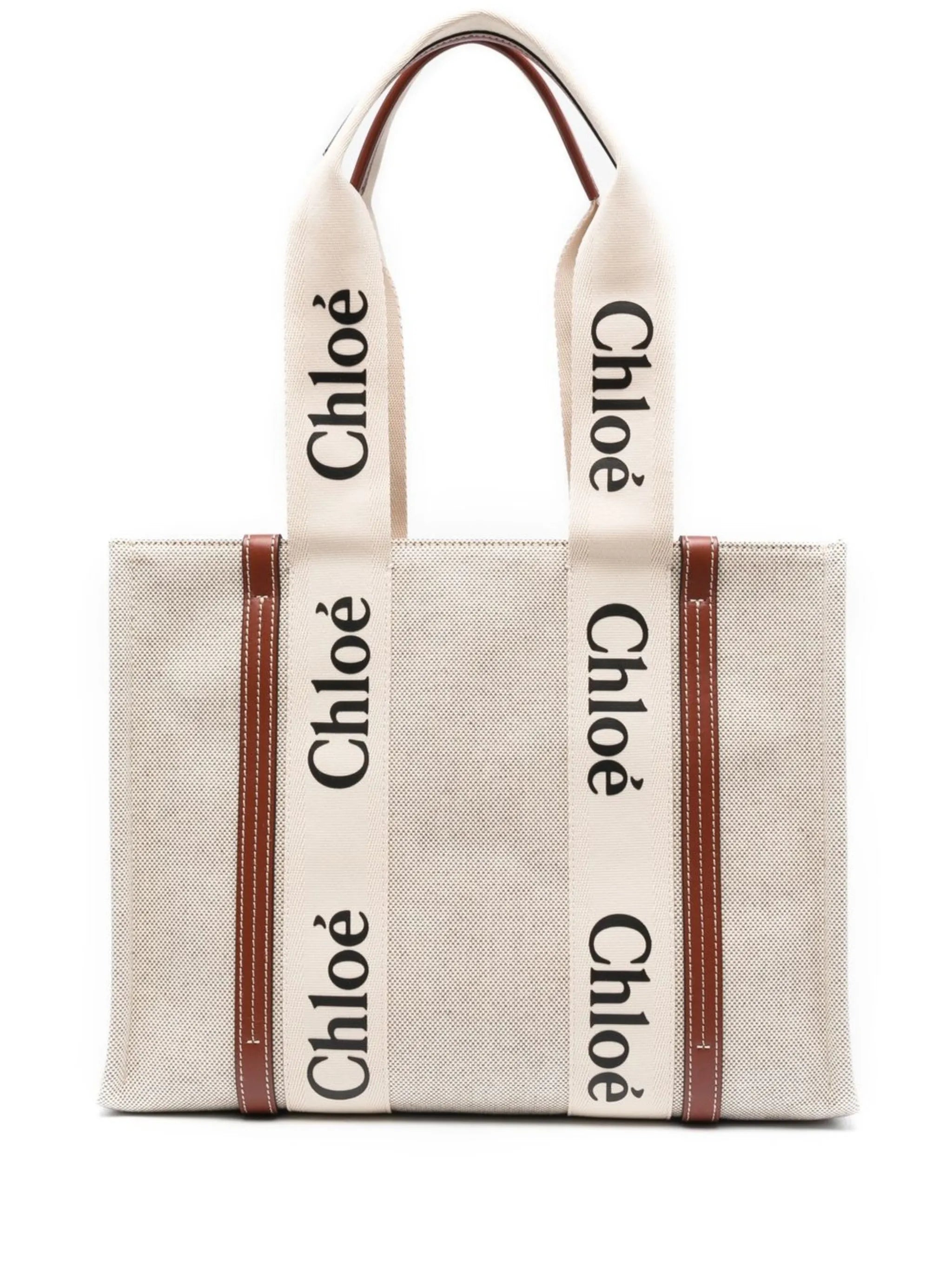 Woody logo-print tote bag