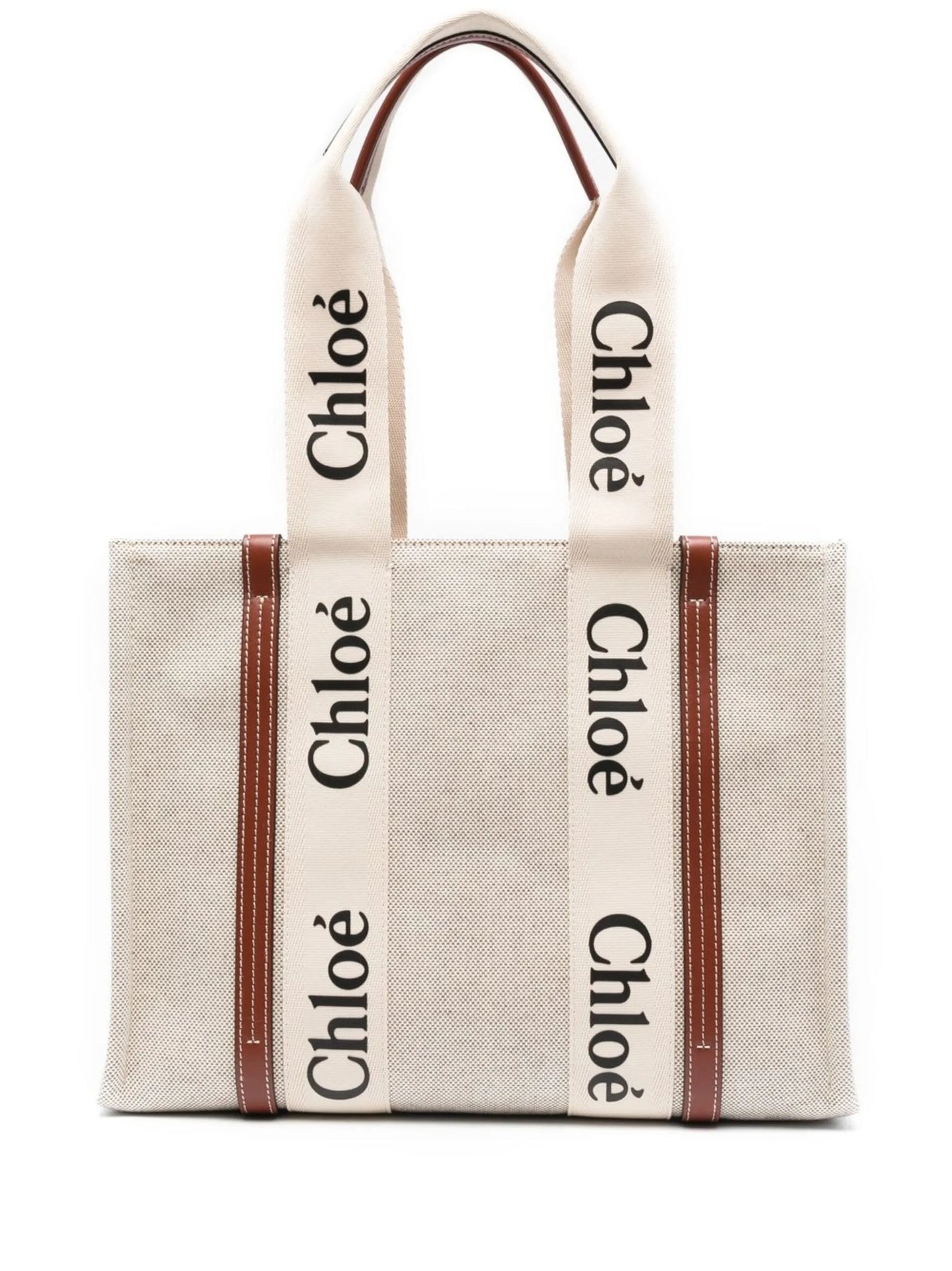 Woody logo-print tote bag