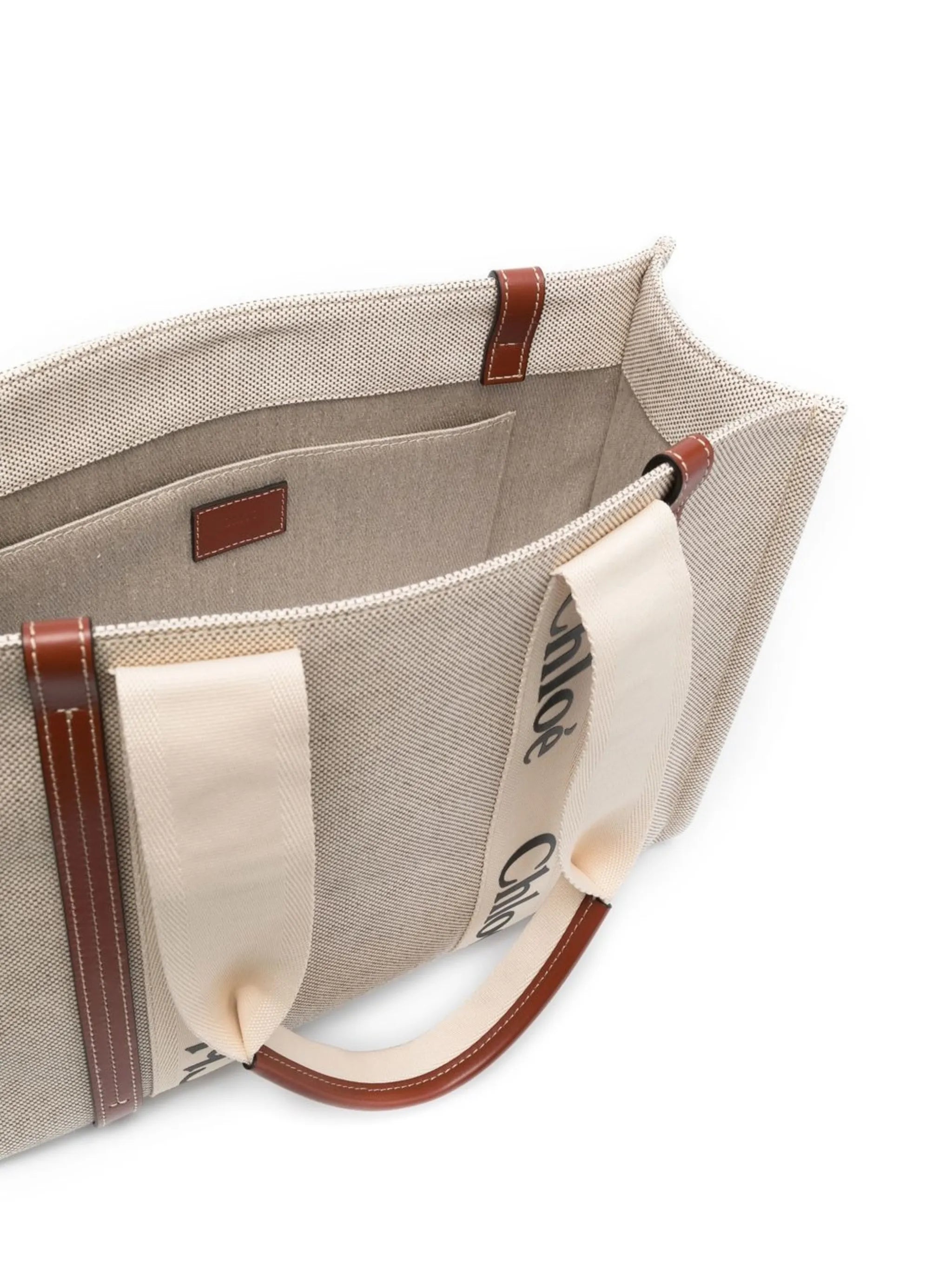 Woody logo-print tote bag