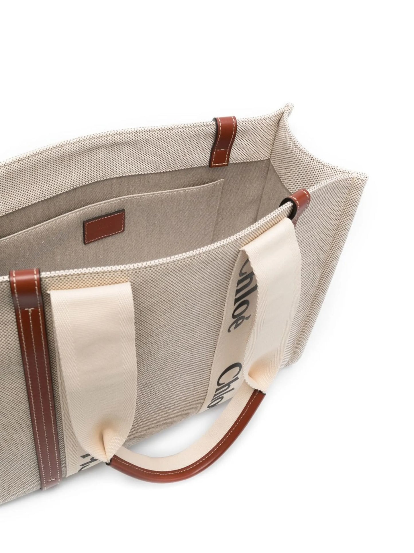 Woody logo-print tote bag