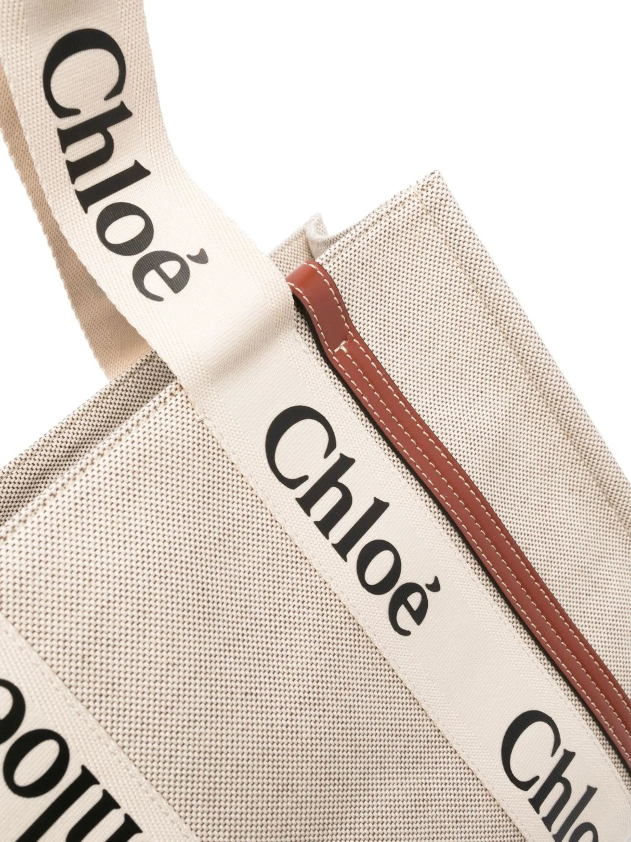 Woody logo-print tote bag