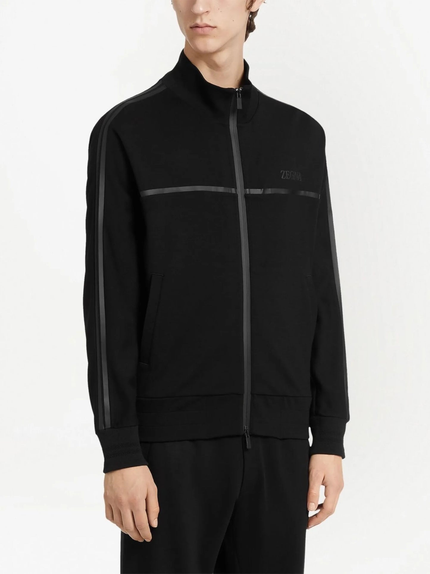 Techmerino wool zip-up jacket