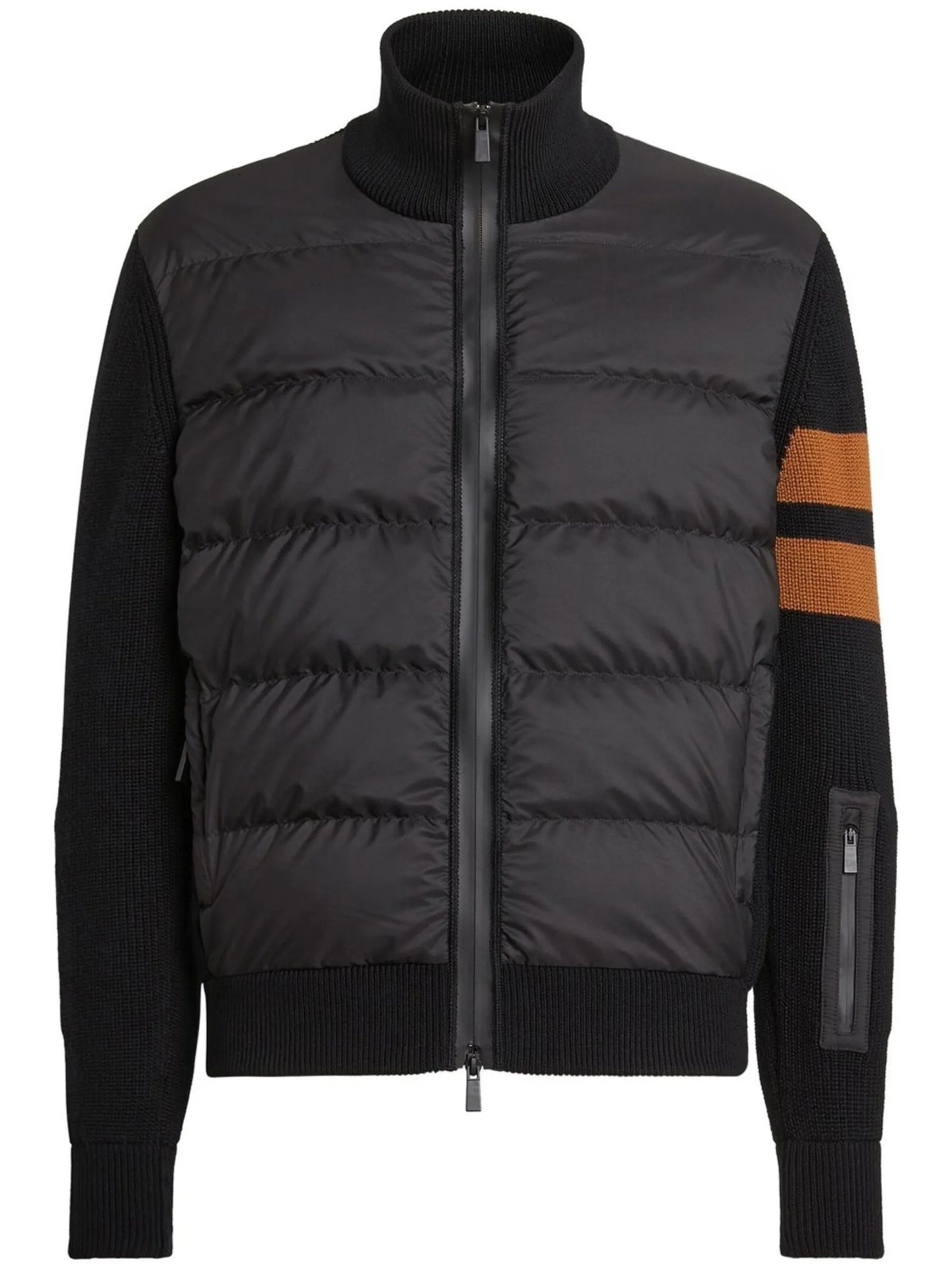 Techmerino™ hybrid padded cardigan