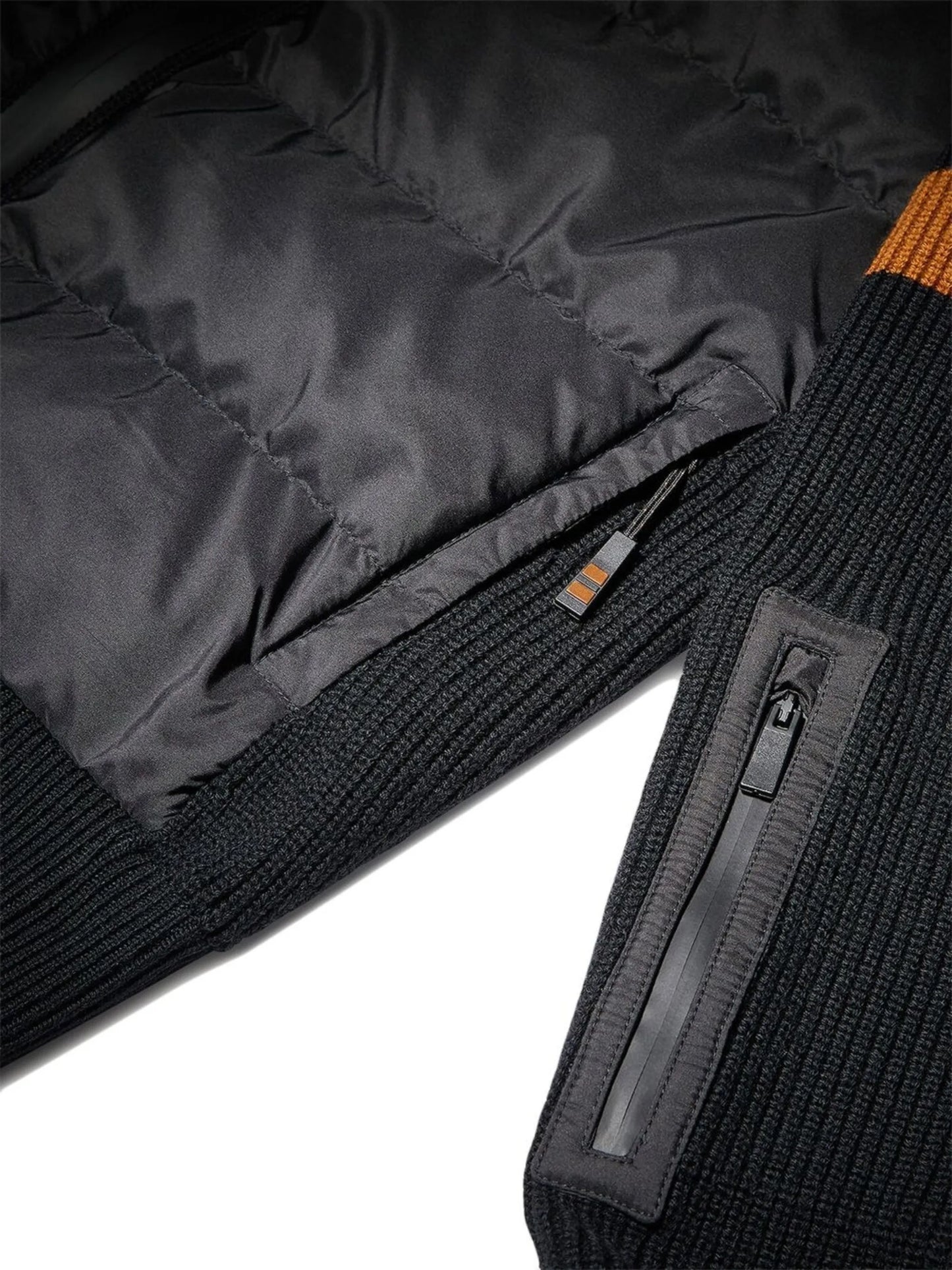 Techmerino™ hybrid padded cardigan