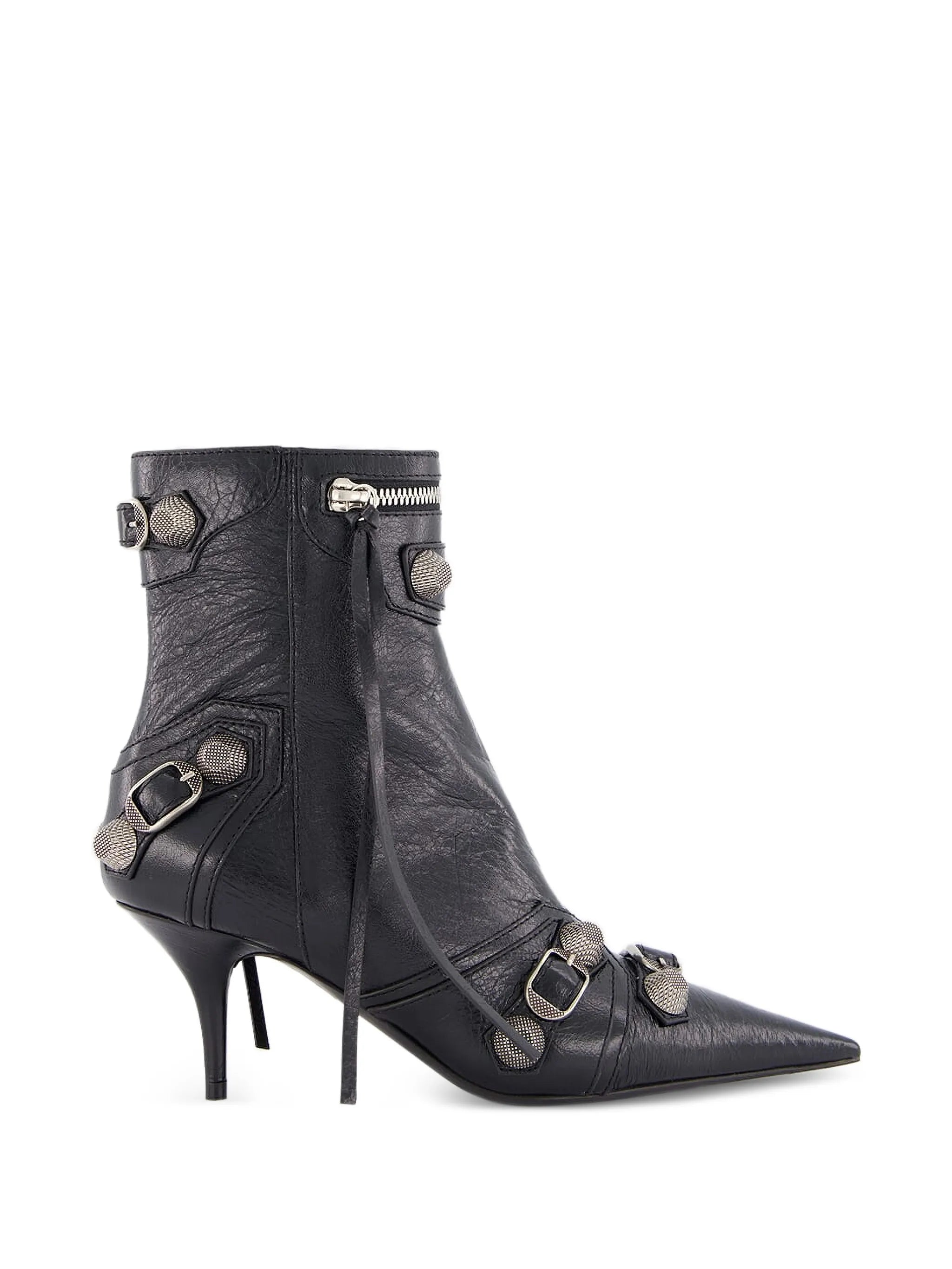 Cagole buckle-detail ankle boots
