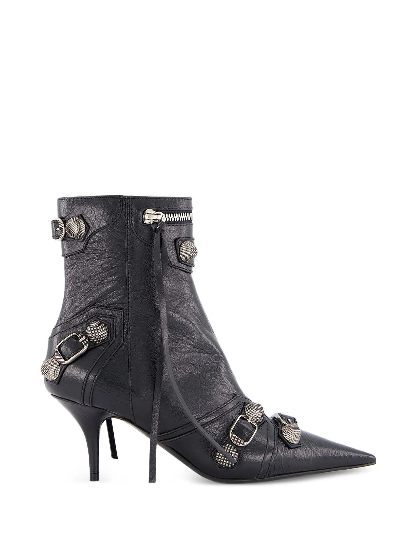 Cagole buckle-detail ankle boots