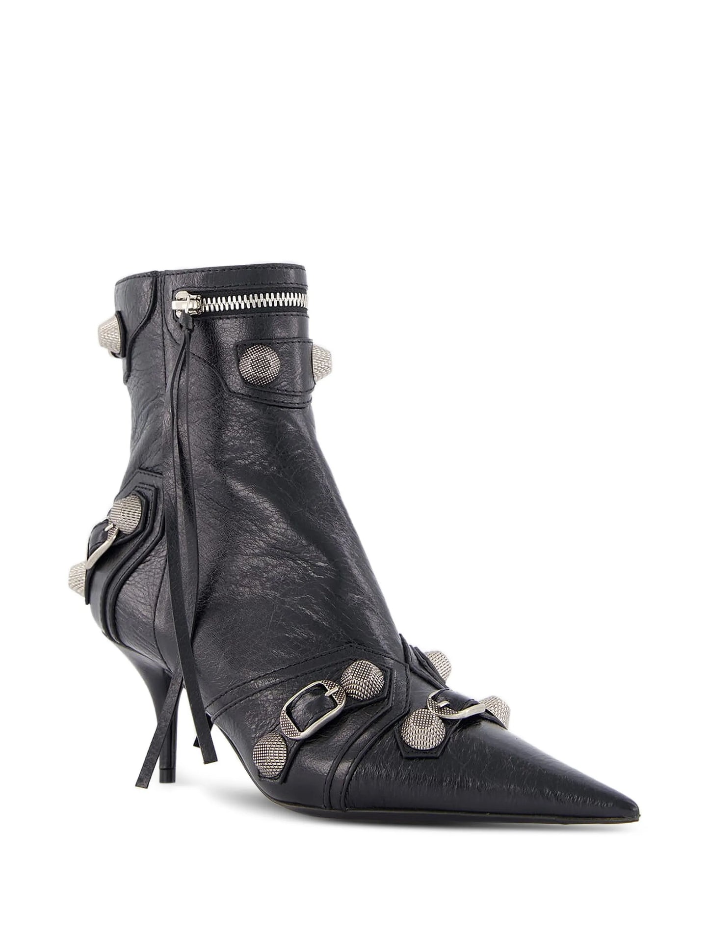 Cagole buckle-detail ankle boots