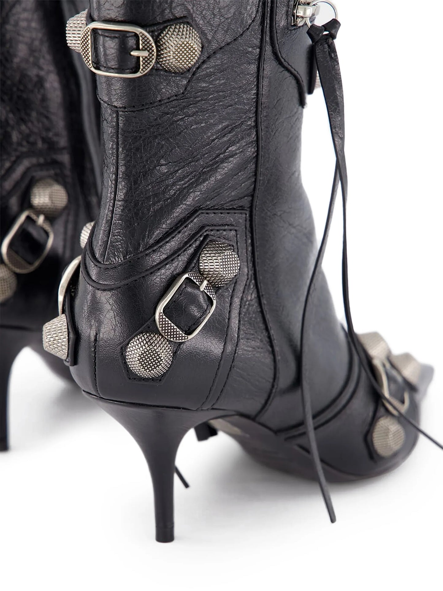 Cagole buckle-detail ankle boots