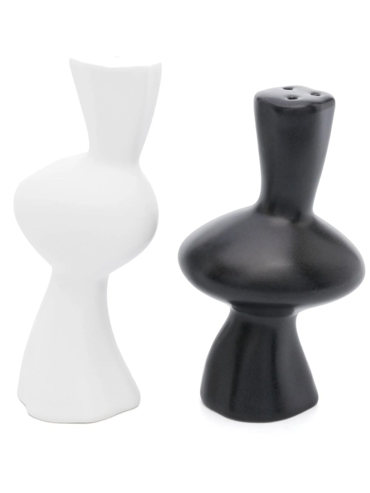 Modern salt and pepper shakers