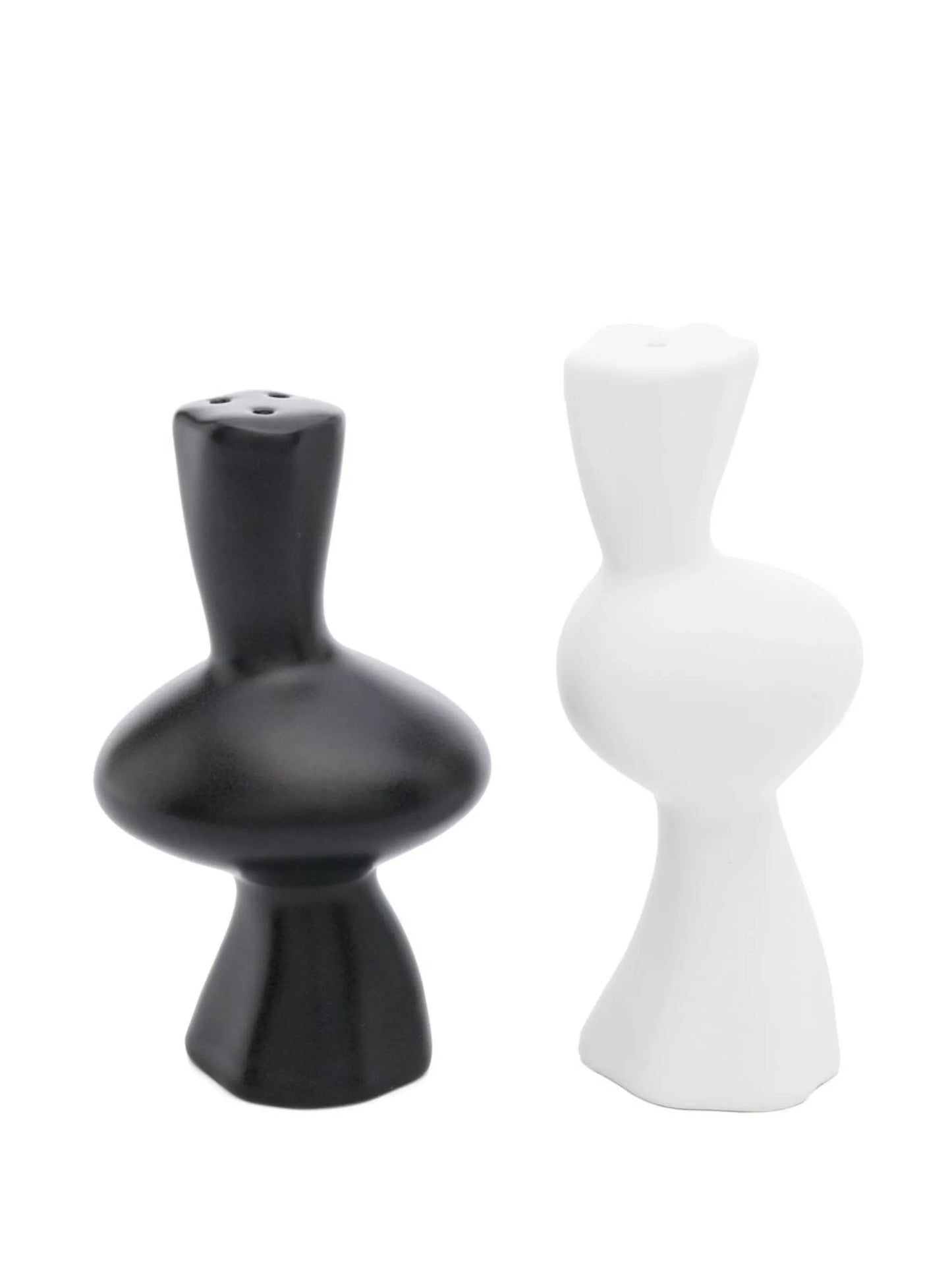 Modern salt and pepper shakers