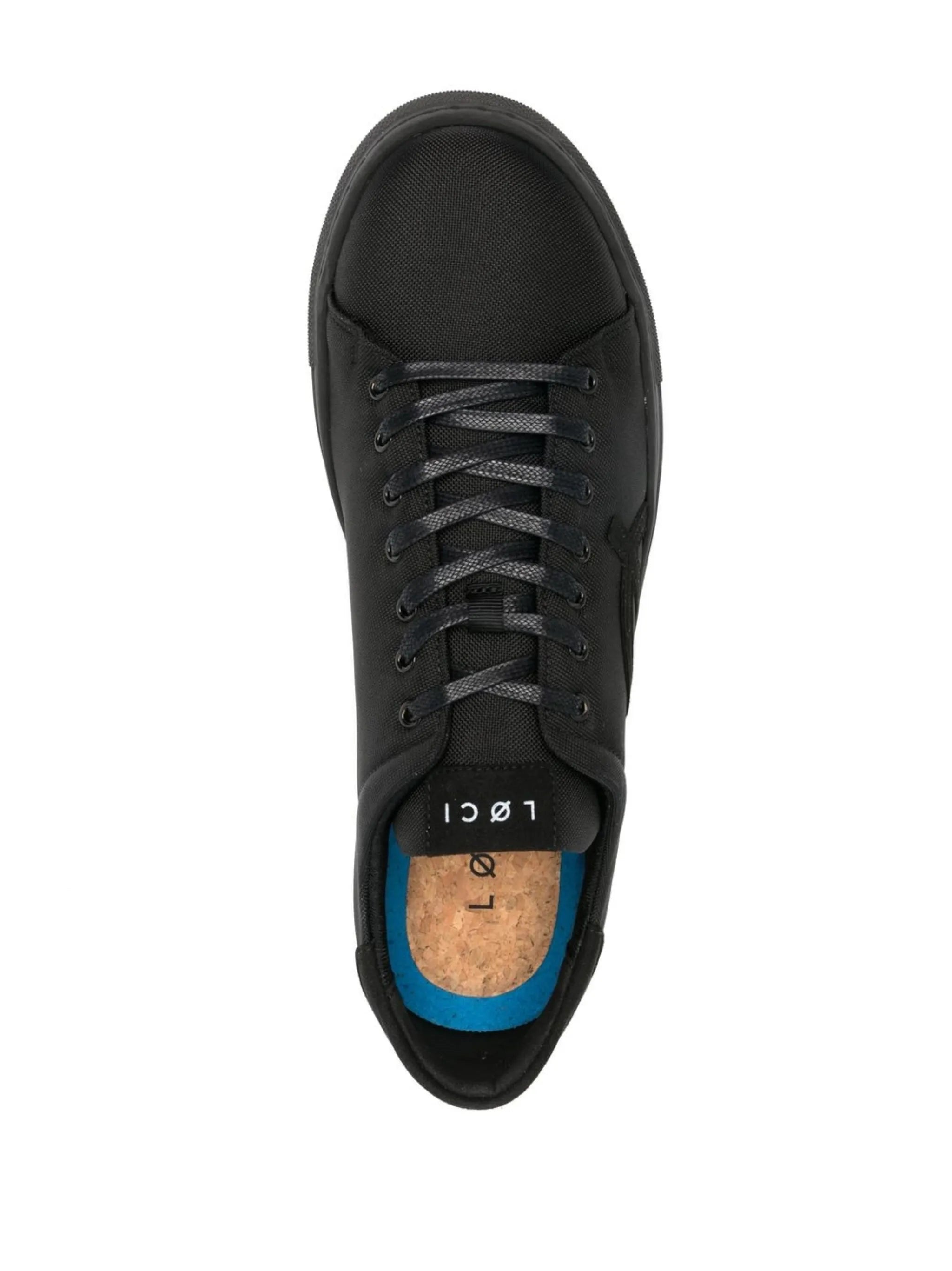 Nine low-top sneakers