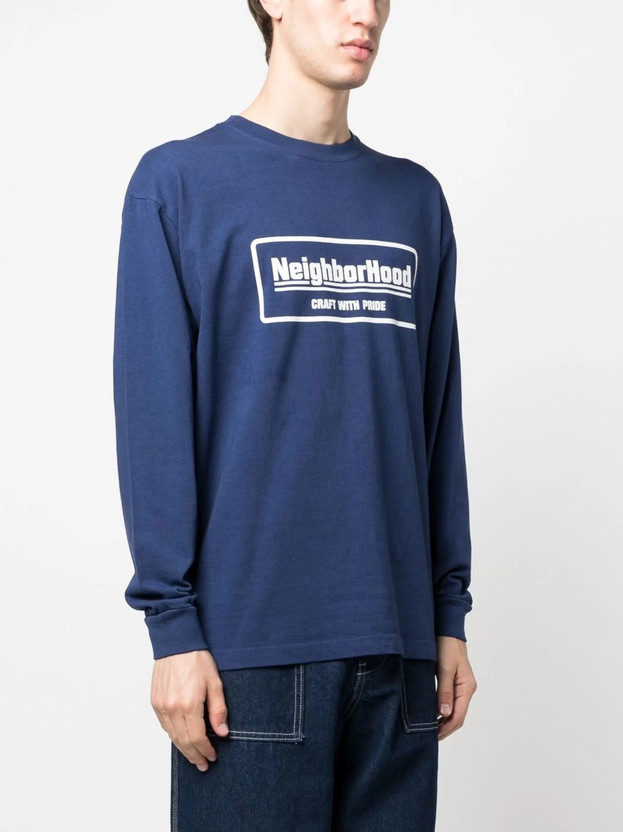 logo-print long-sleeve T-shirt