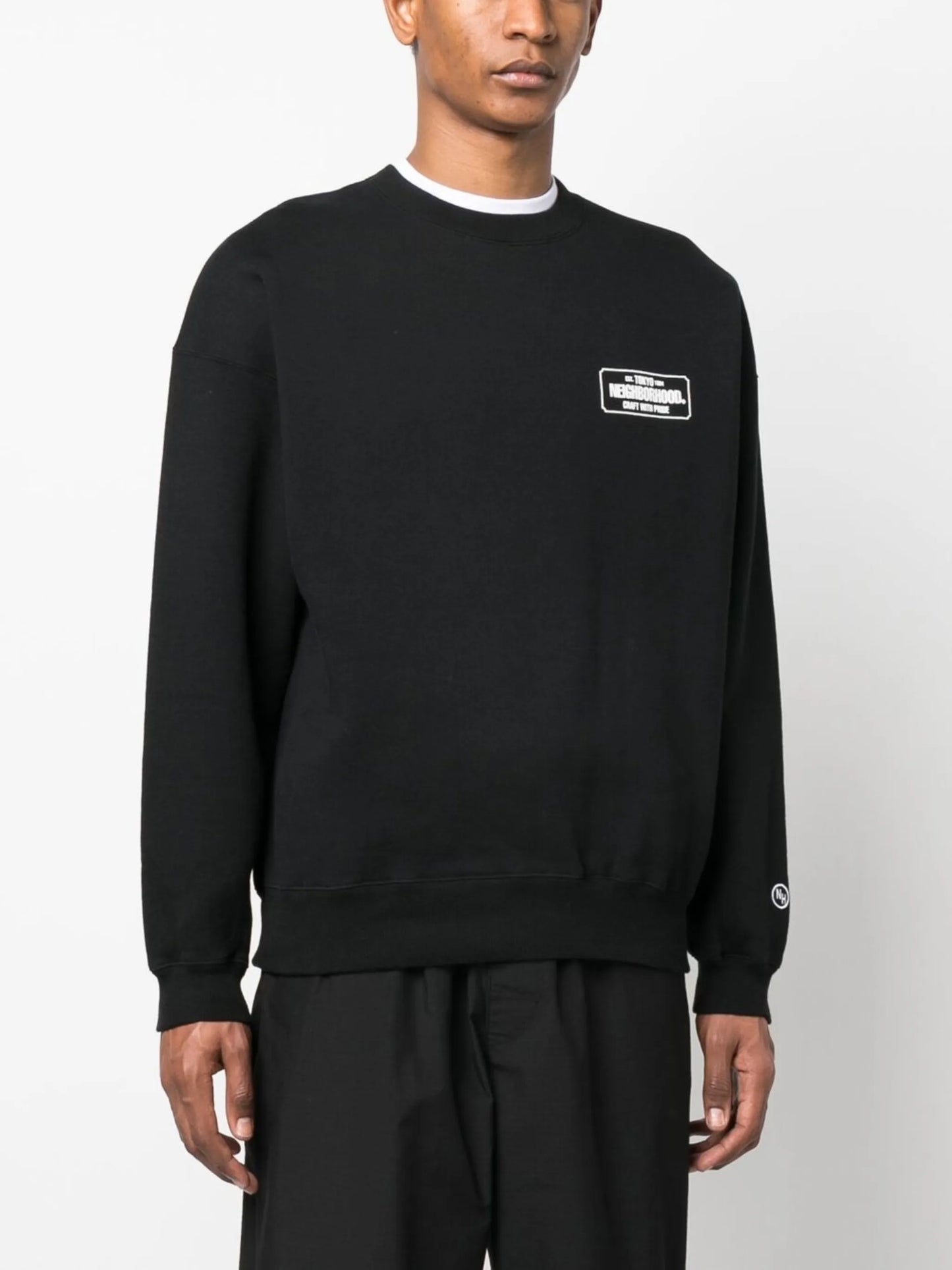 logo-print cotton sweatshirt