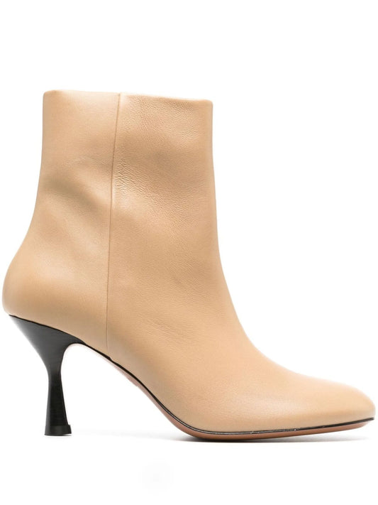 Carisio 85mm leather ankle-boots