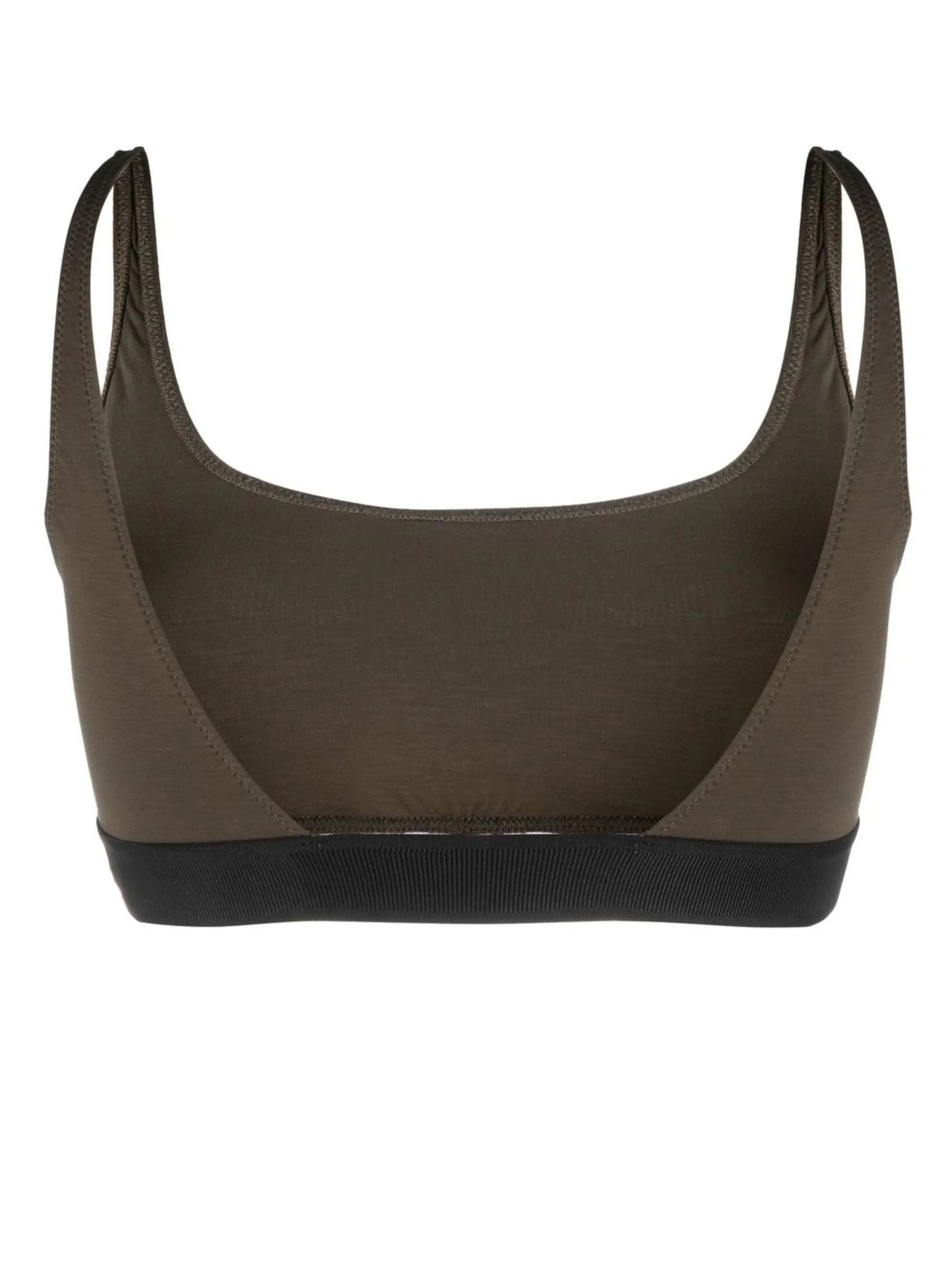 logo-trim stretch bralette