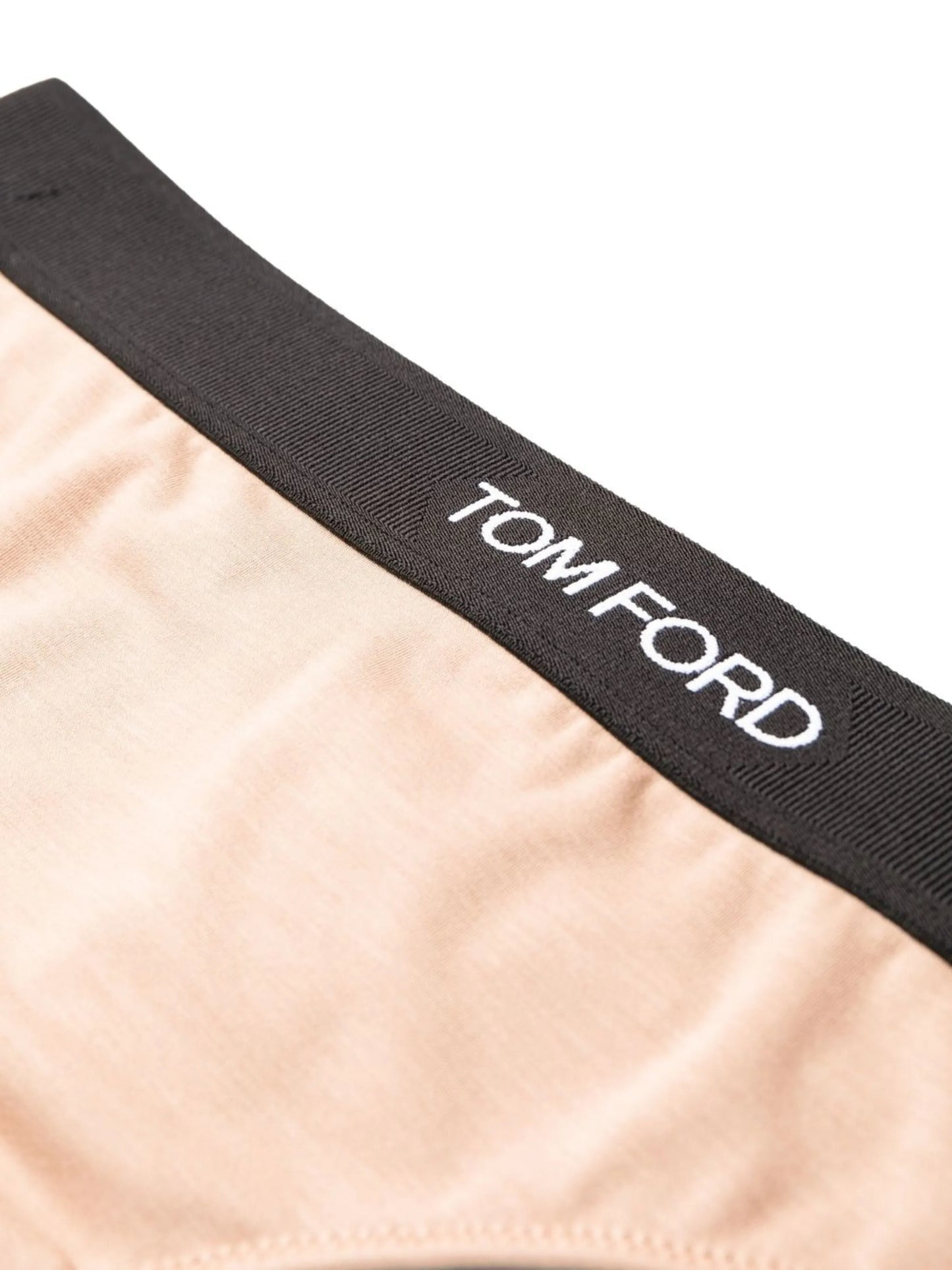 logo-waistband thong