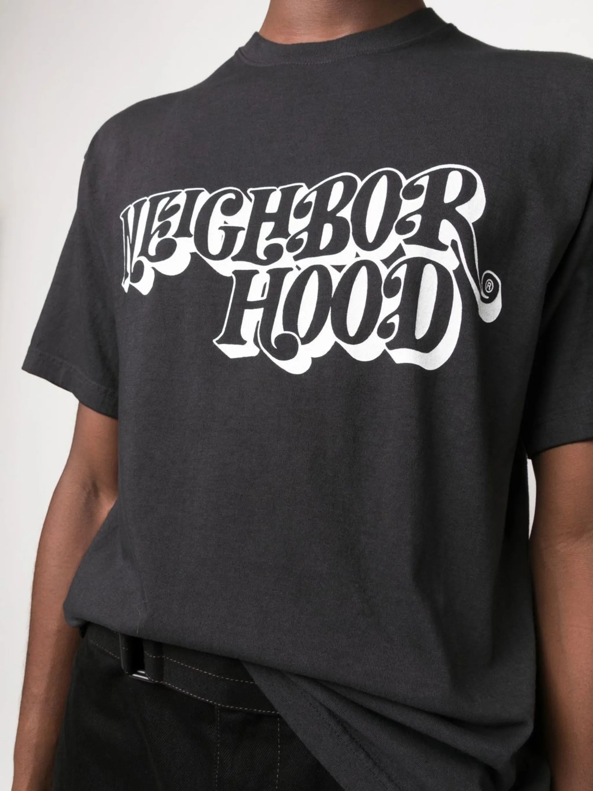 logo-print crew neck T-shirt